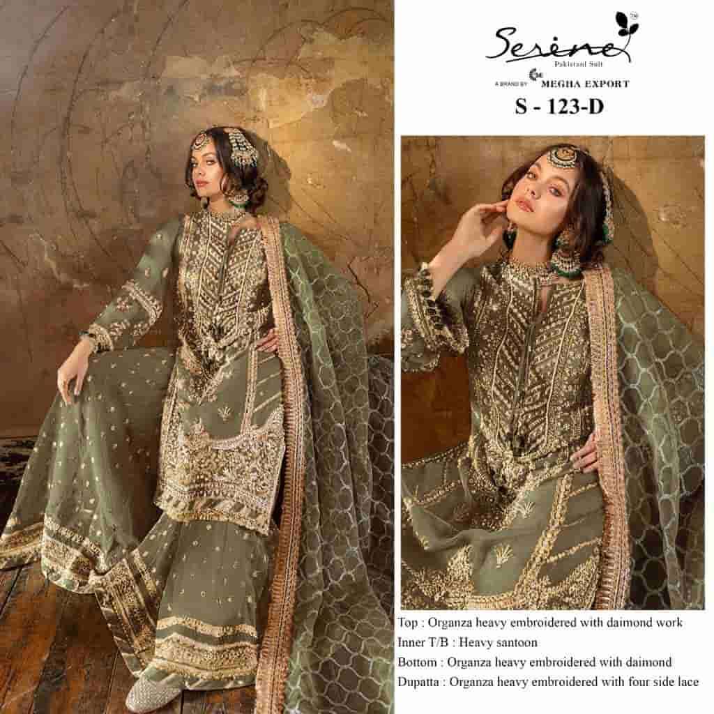 Megha Export S 123 Colors Pakistani Heavy Designer Style Wedding Wear Suit Exporters view 4
