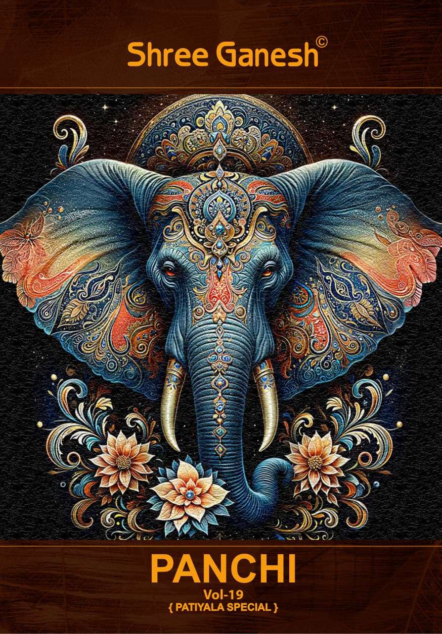 Shree Ganesh Panchi Vol 19 Pure Cotton Unstitch Suit view 14
