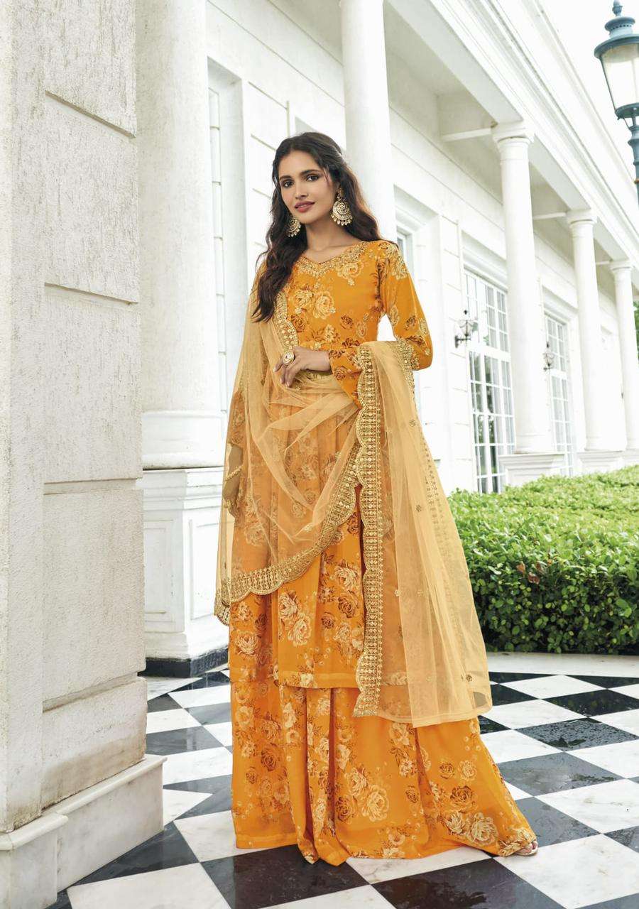Shreematee Zimal Exclusive party Wear georgette suit view 14