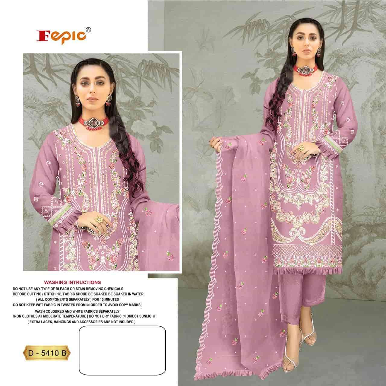 Fepic D 5410 Colors Pakistani Style Designer Suit Online Wholasaler view 3