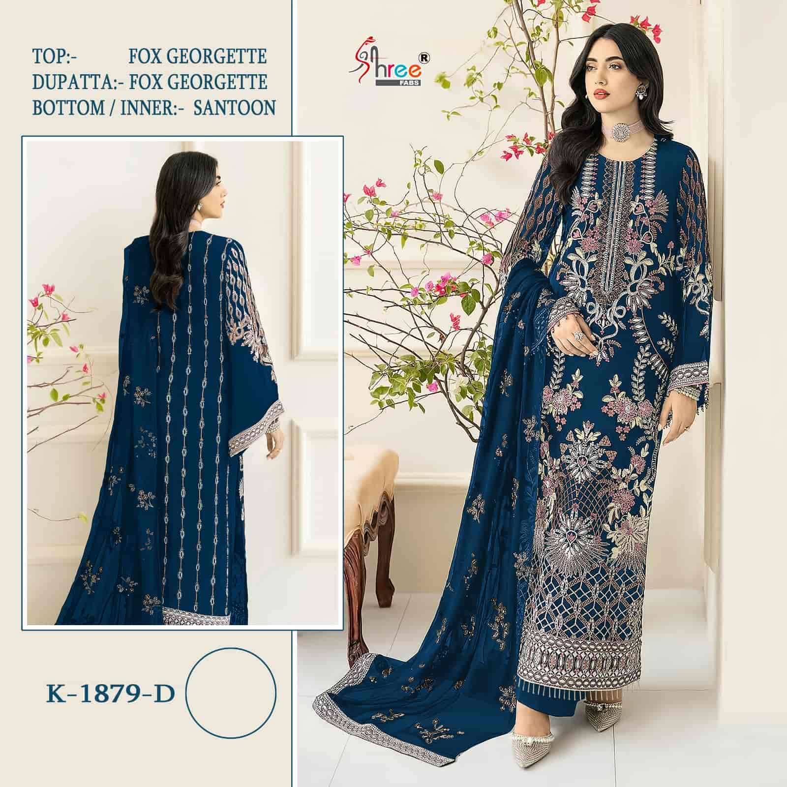 Shree Fabs K 1879 Colors Pakistani Heavy Designer Style Salwar Suit Wholesalers view 8
