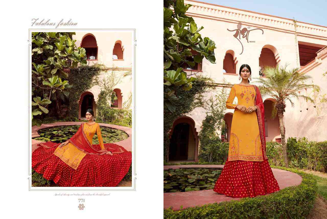 Radha Trends Sardarni Vol 2 771 To 775 Partywear Lehenga Style Designer Dress view 6