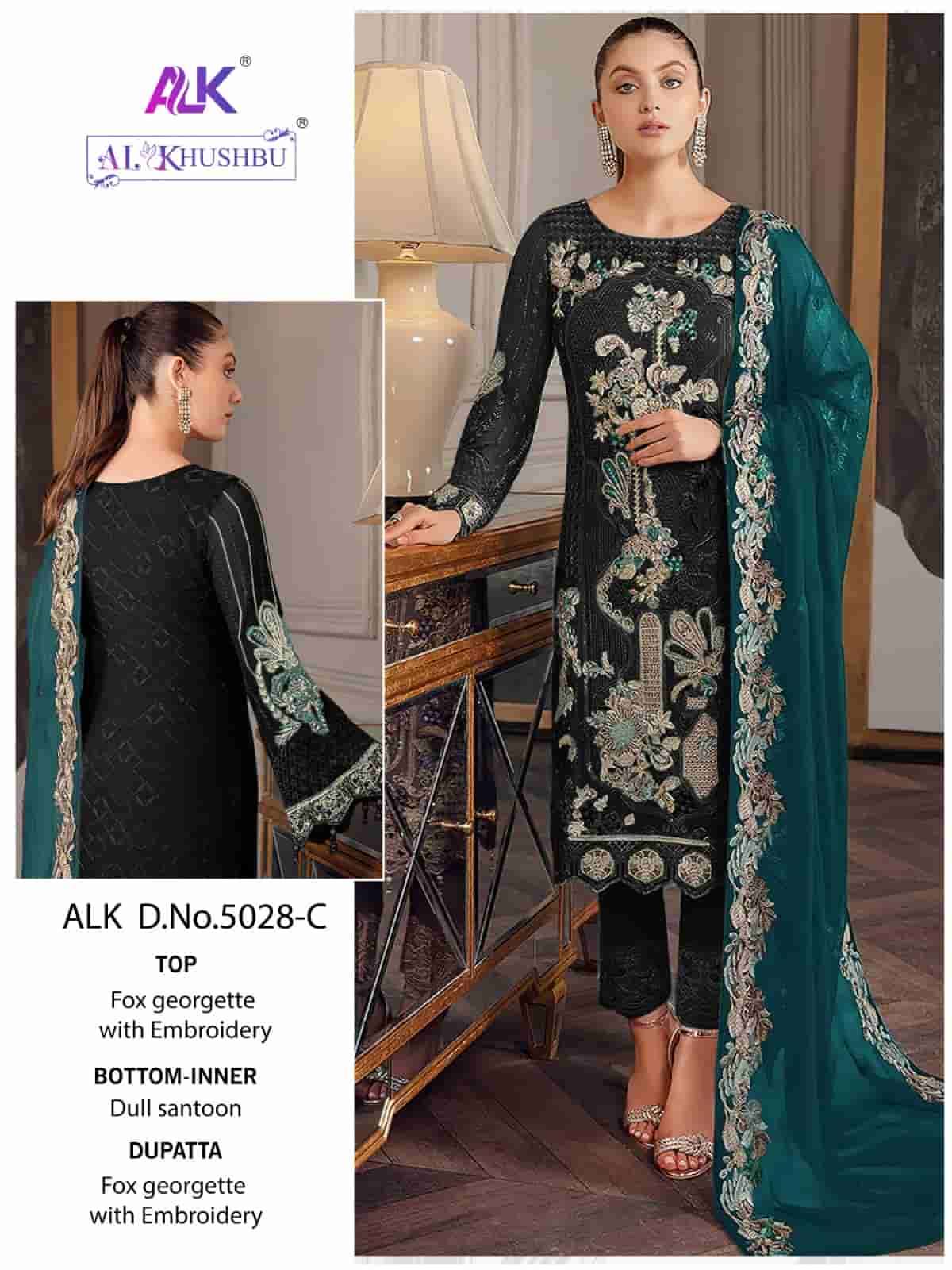 Al Khushbu 5028 Hits Colors Pakistani Fancy Designer Style Festive Wear Collection view 4