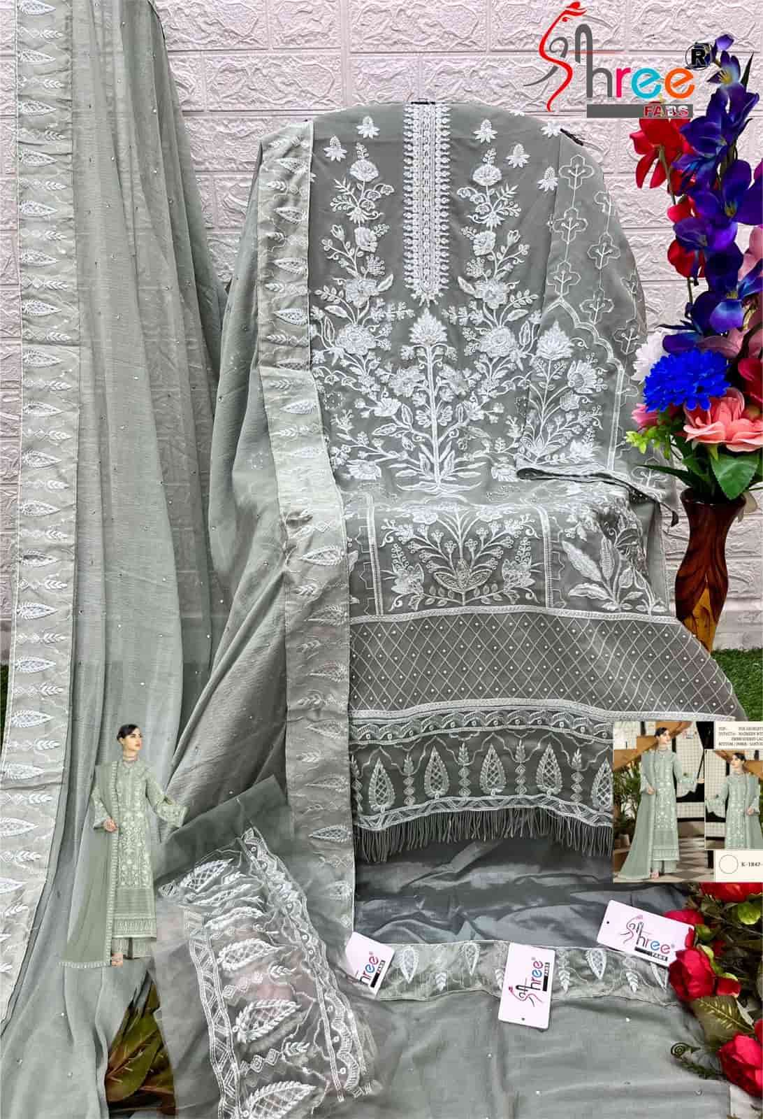 Shree Fabs K-1847 Designer Pakistani Suit view 8