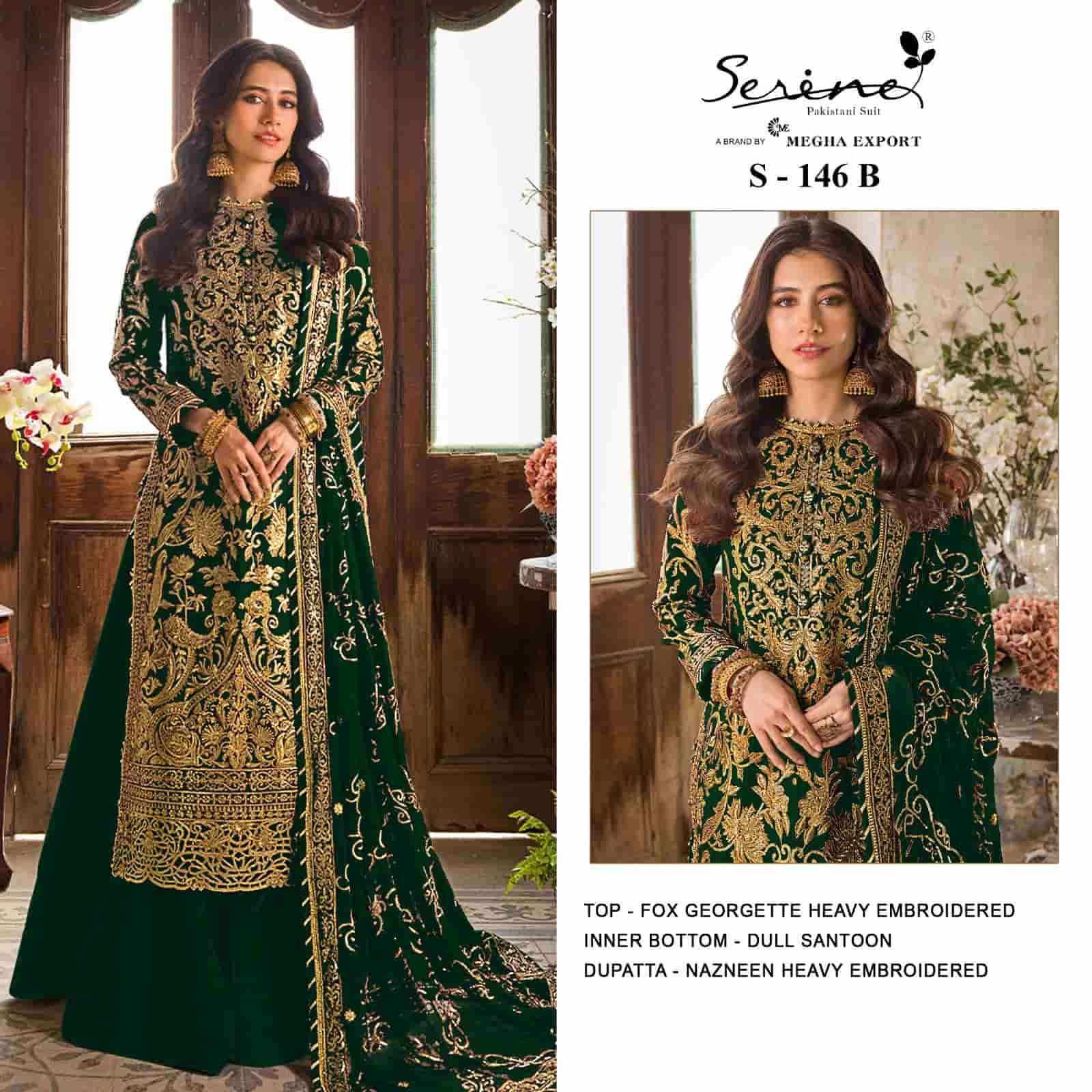 Serine S 146 Colors Pakistani Heavy Designer Wedding Wear Suit view 2