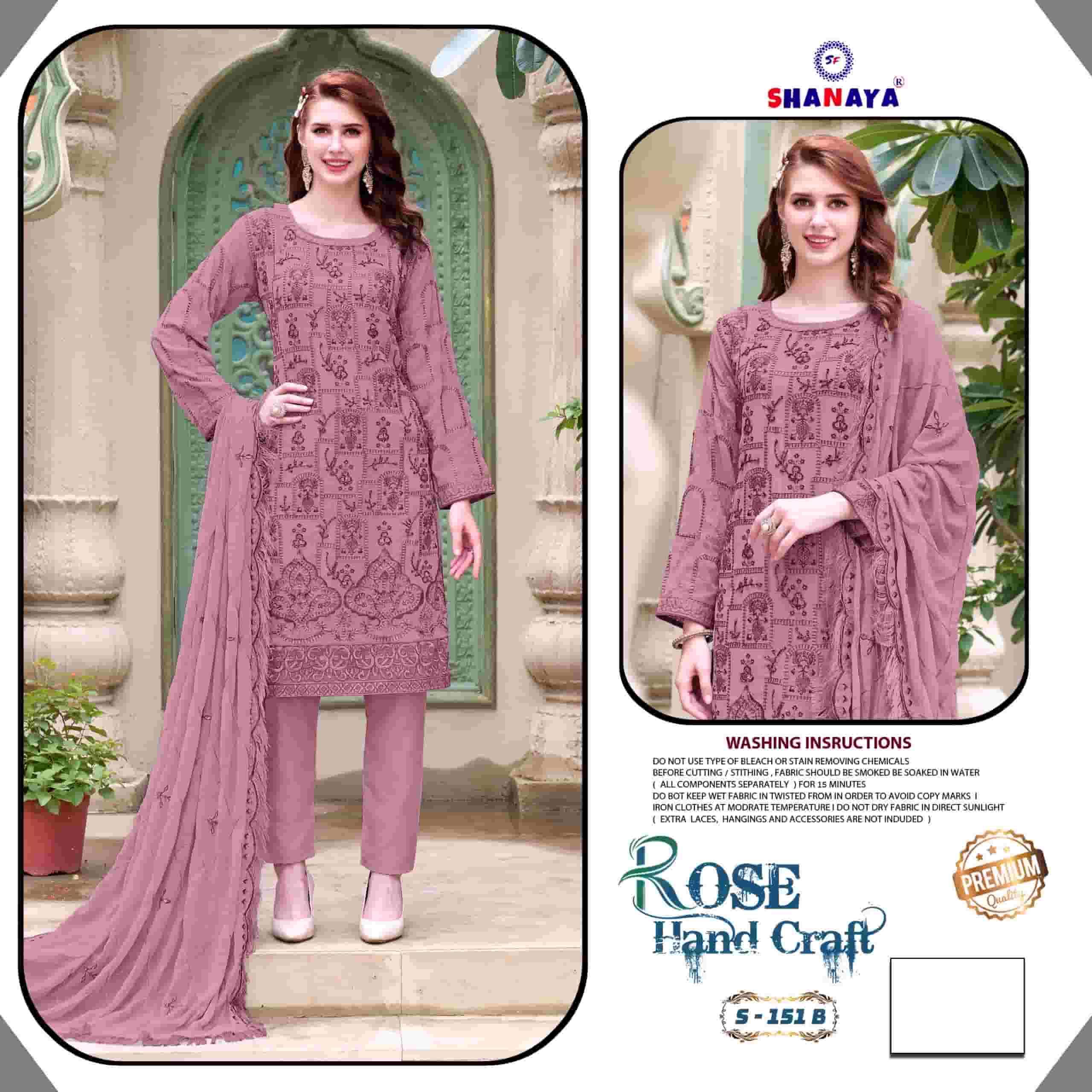 Shanaya S 151 Edition Latest Designer Georgette Salwar Suit Wholesalers view 4