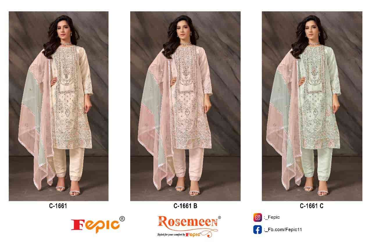 Fepic C 1661 Colors Pakistani Festive Wear Style Designer Salwar Suit Wholesalers view 4