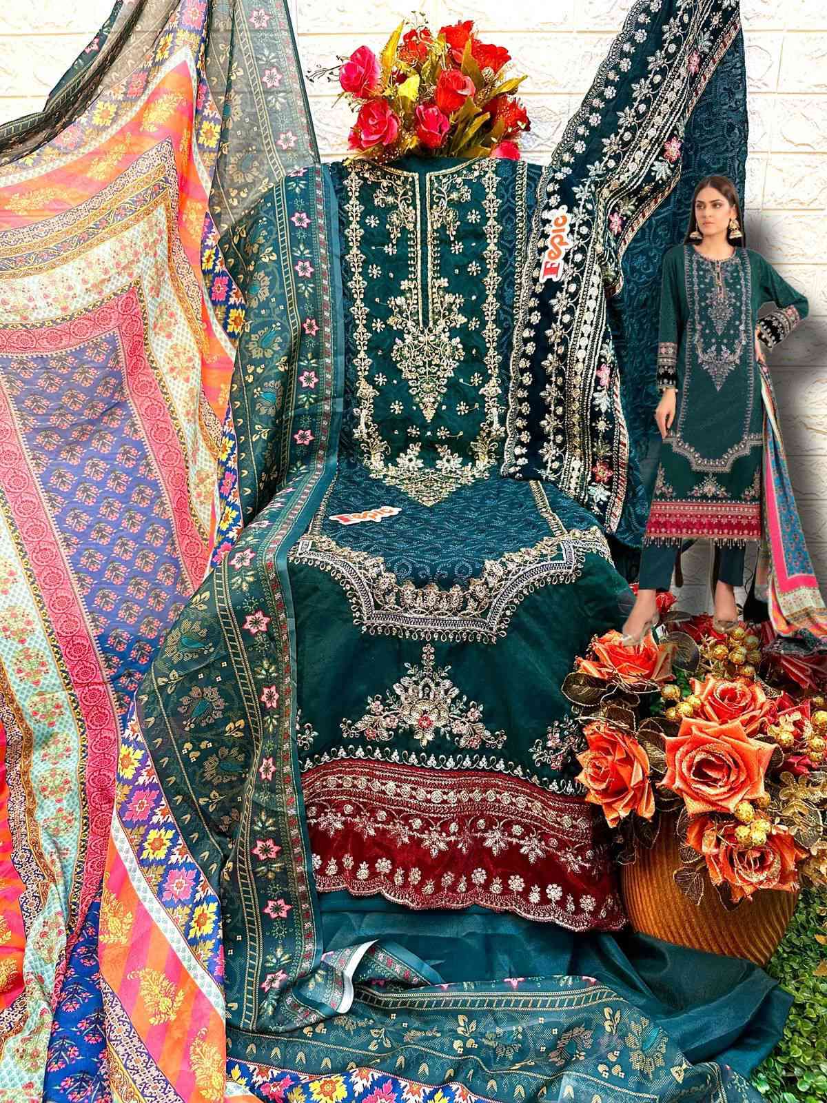 Fepic D 1521 Colors Festive Collection Pakistani Dress view 8