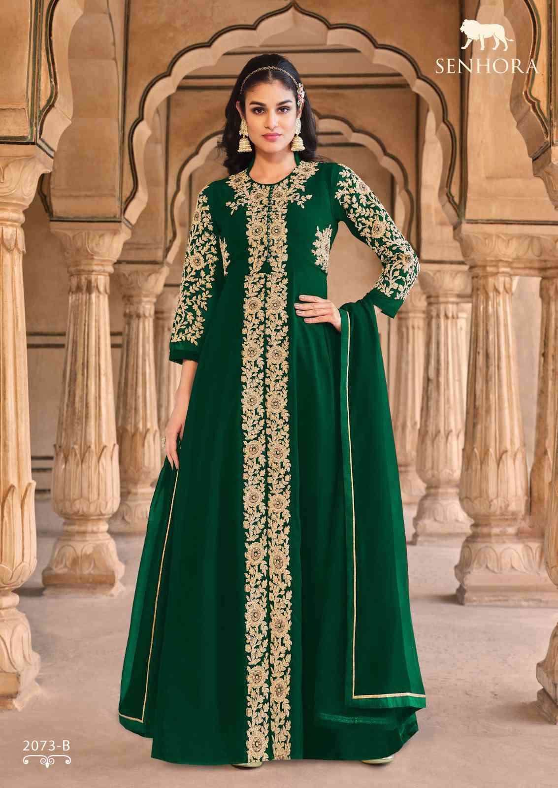 Senhora Aadhya 2073 Colors Partywear Latest Designer Dress view 2