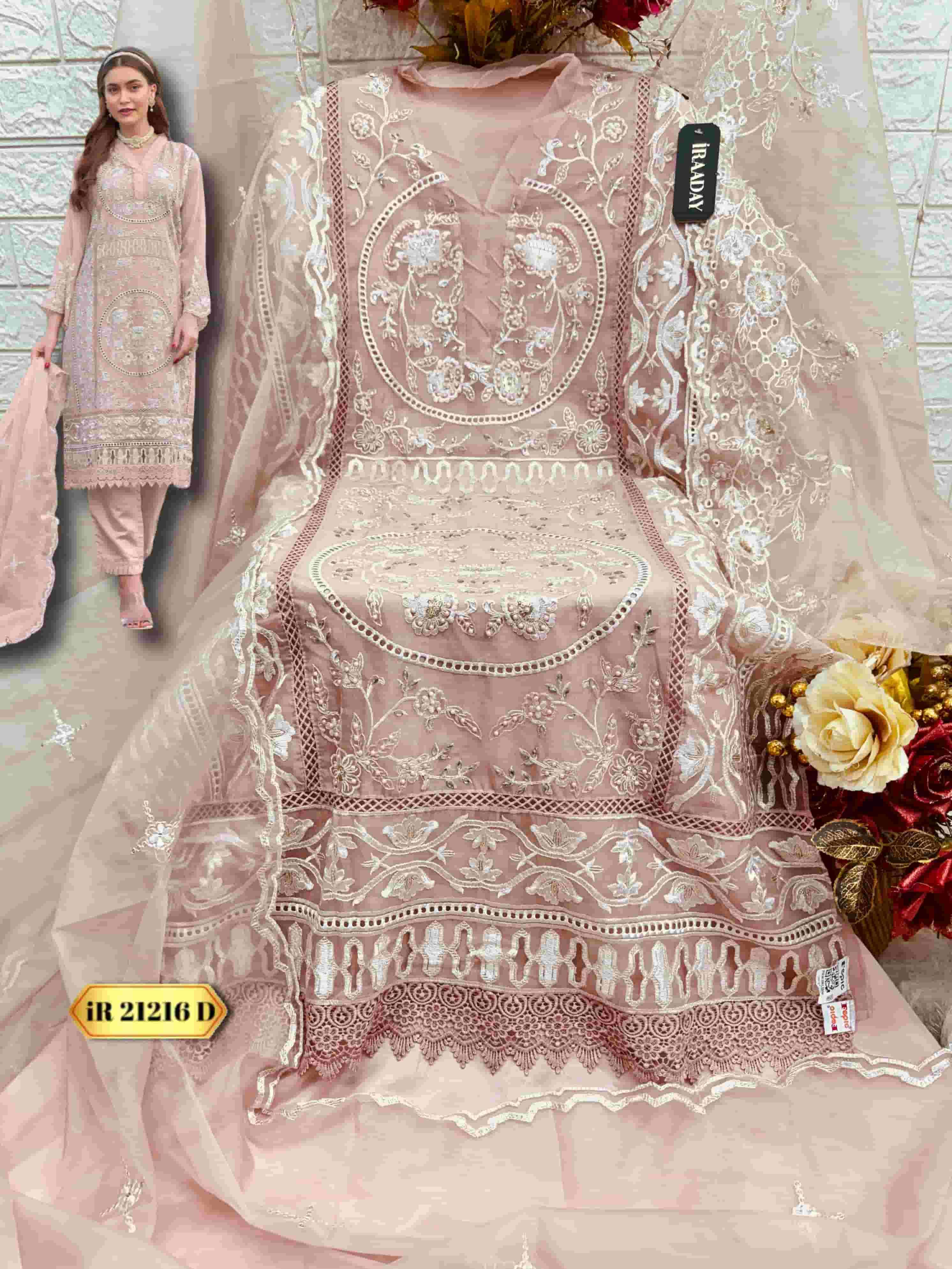 Fepic IR 21216 Colors Pakistani Heavy Designer Style Salwar Suit Wholesalers view 6