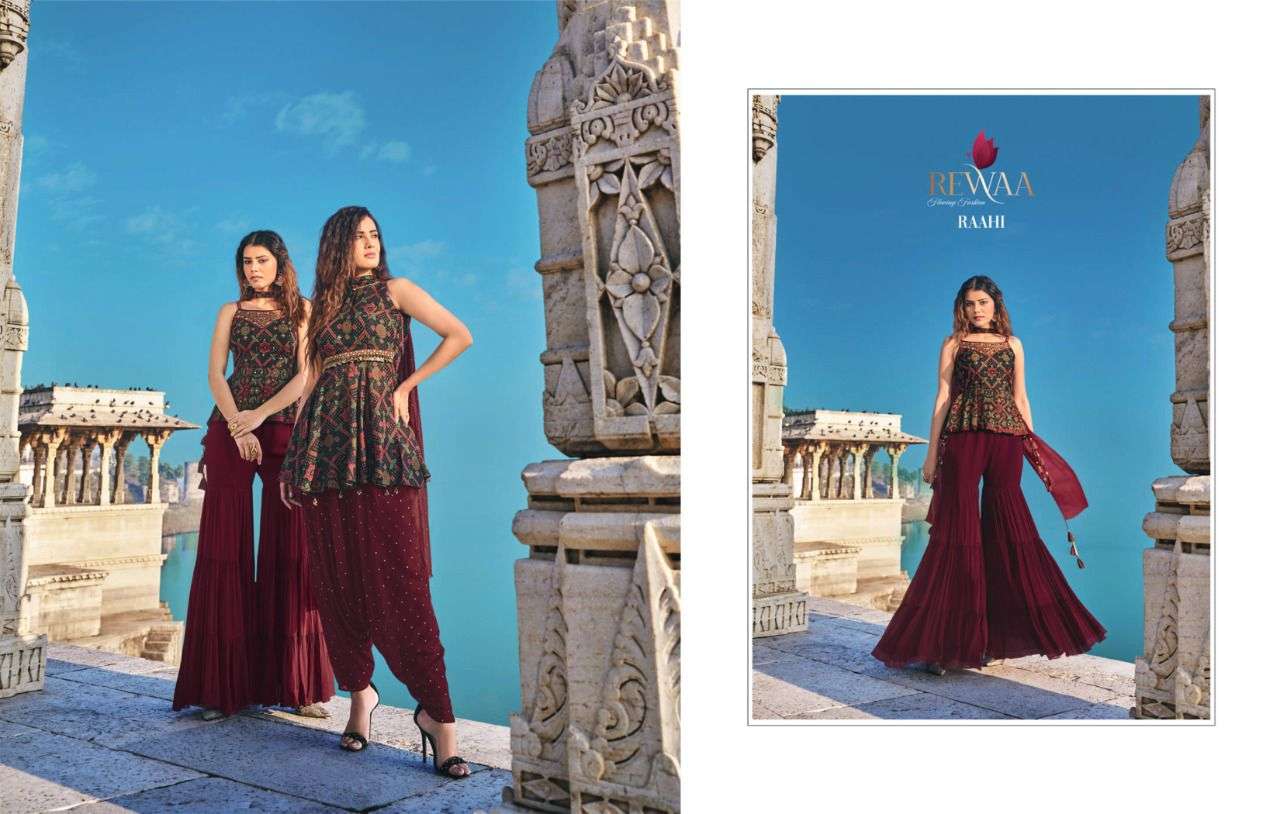 Rewaa Parampara Vol 1 Designer Exclusive party Wear Readymade Collection view 11