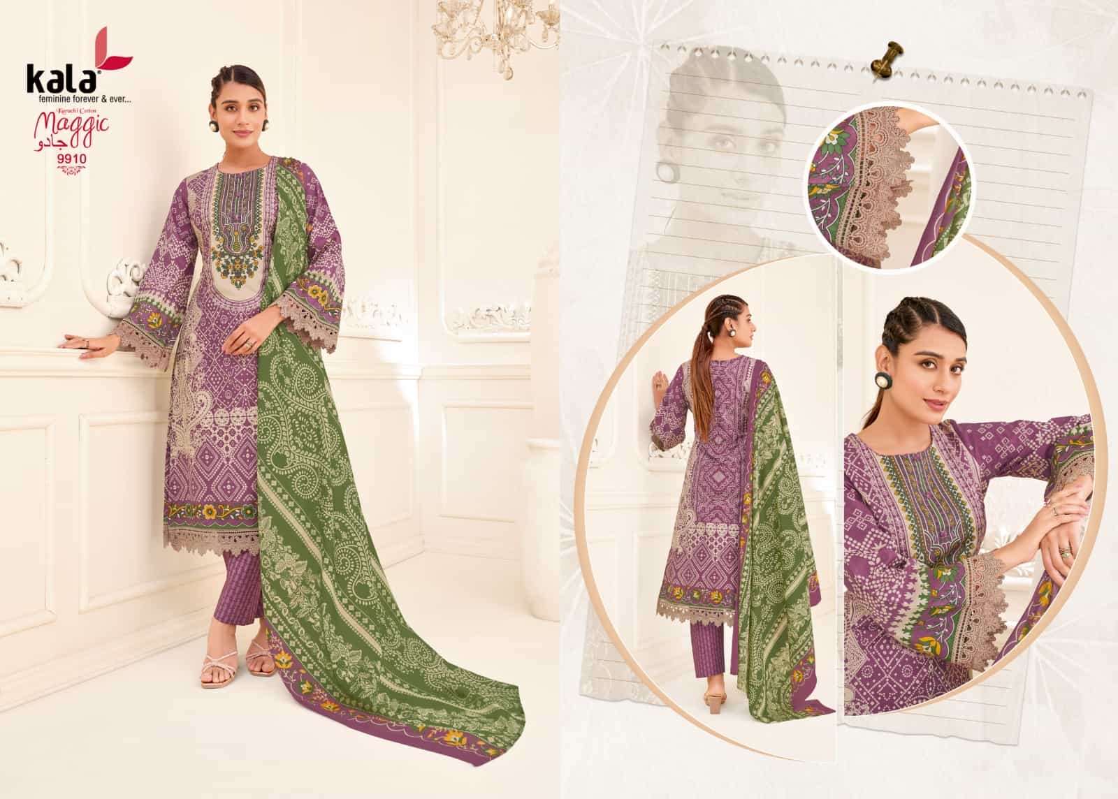Kala Maggic Vol 25 Pakistani Print Cotton Salwar Suit view 7