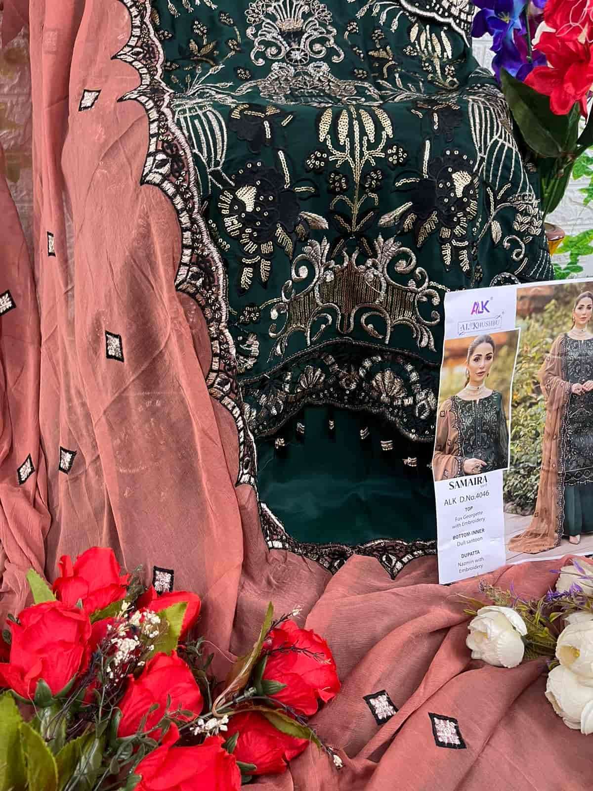 Al Khushbu Samaira Vol 5 Designer Work Pakistani Dress view 6