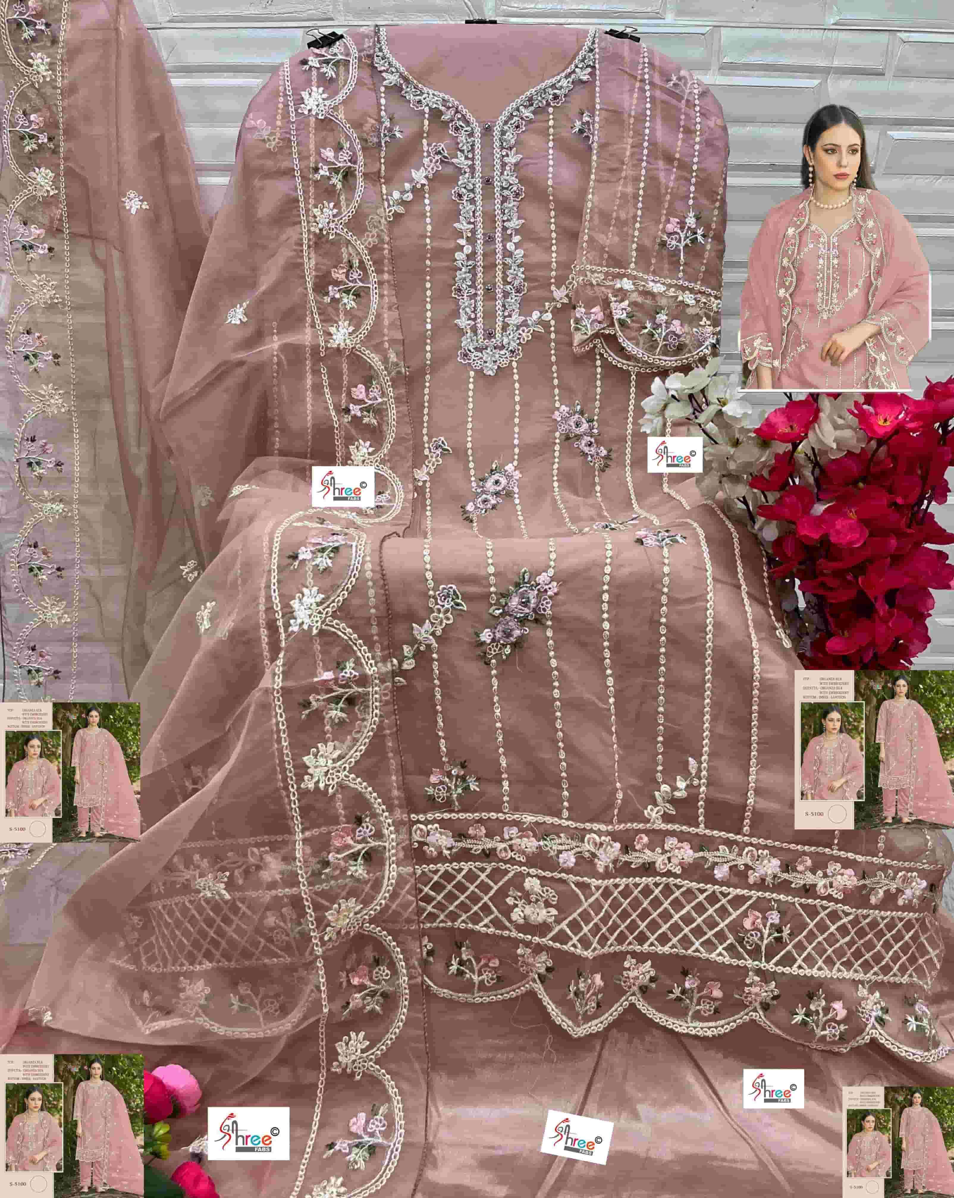 Pakistani Style Designer Organza Suit view 6