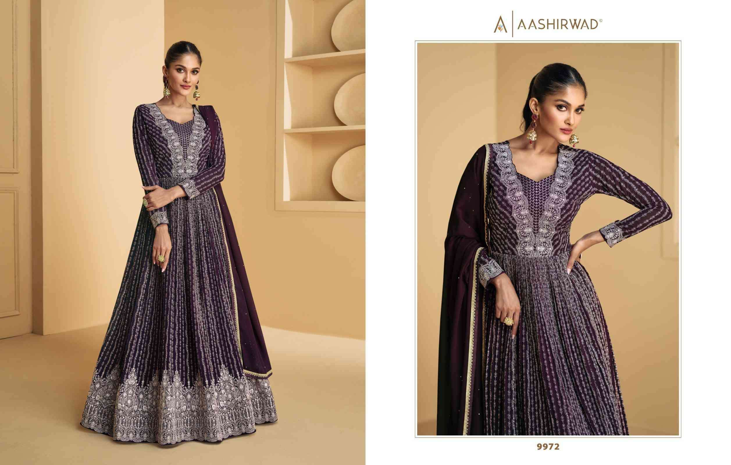 Aashirwad Tareef Indo-Western Partywear Dress view 4