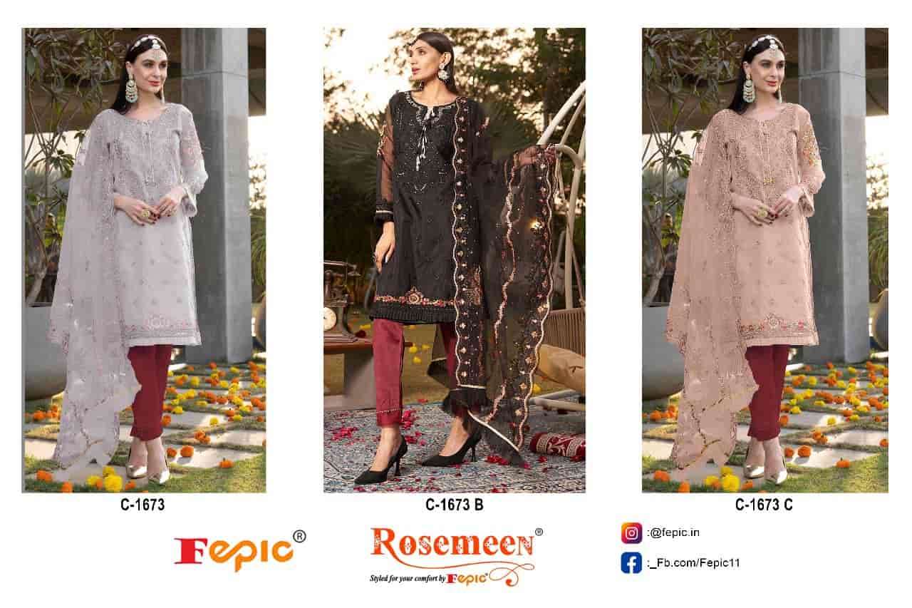 Fepic C 1673 Colors Festive Wear Style Designer Pakistani Salwar Suit Wholesalers view 3