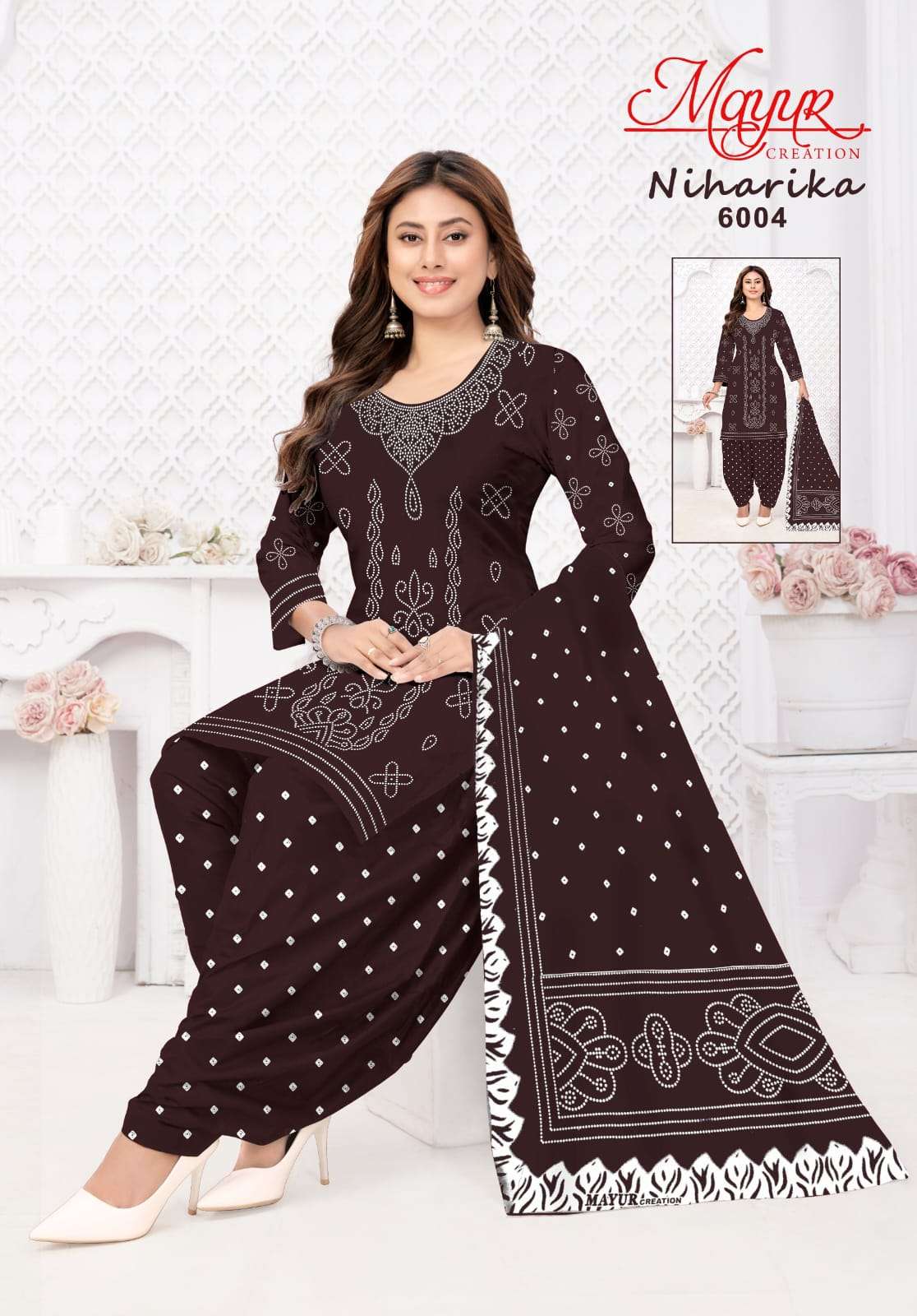 Mayur Niharika Vol 6 Exclusive Cotton Dress view 7