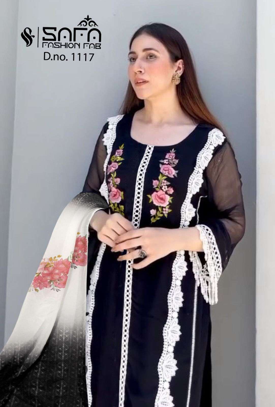 Safa fashion Fab 1117 Fancy pakistani Readymade Suit Designs view 2