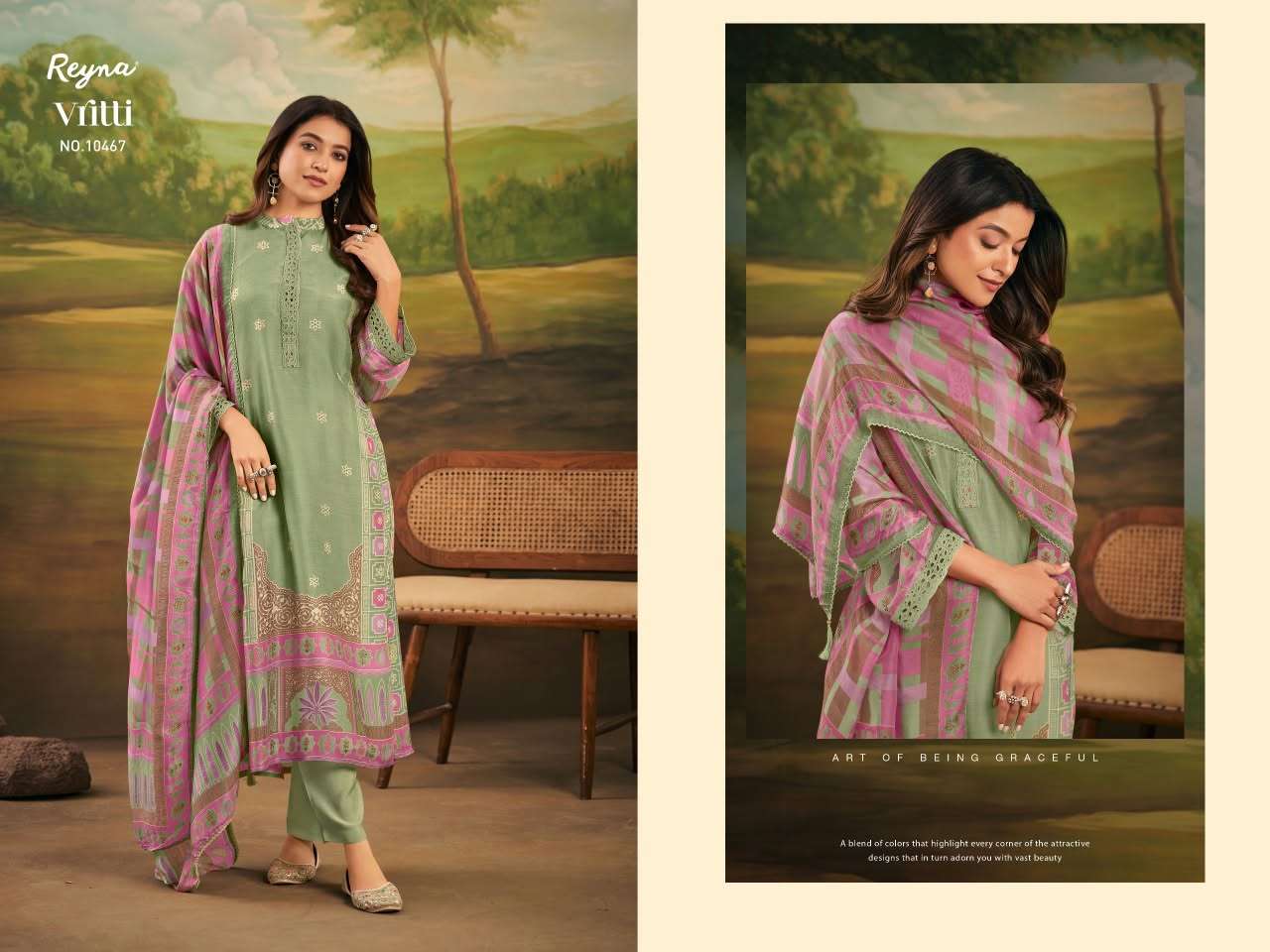 Reyna Vritti Premium Wear Ladies Dress Latest Collection view 3