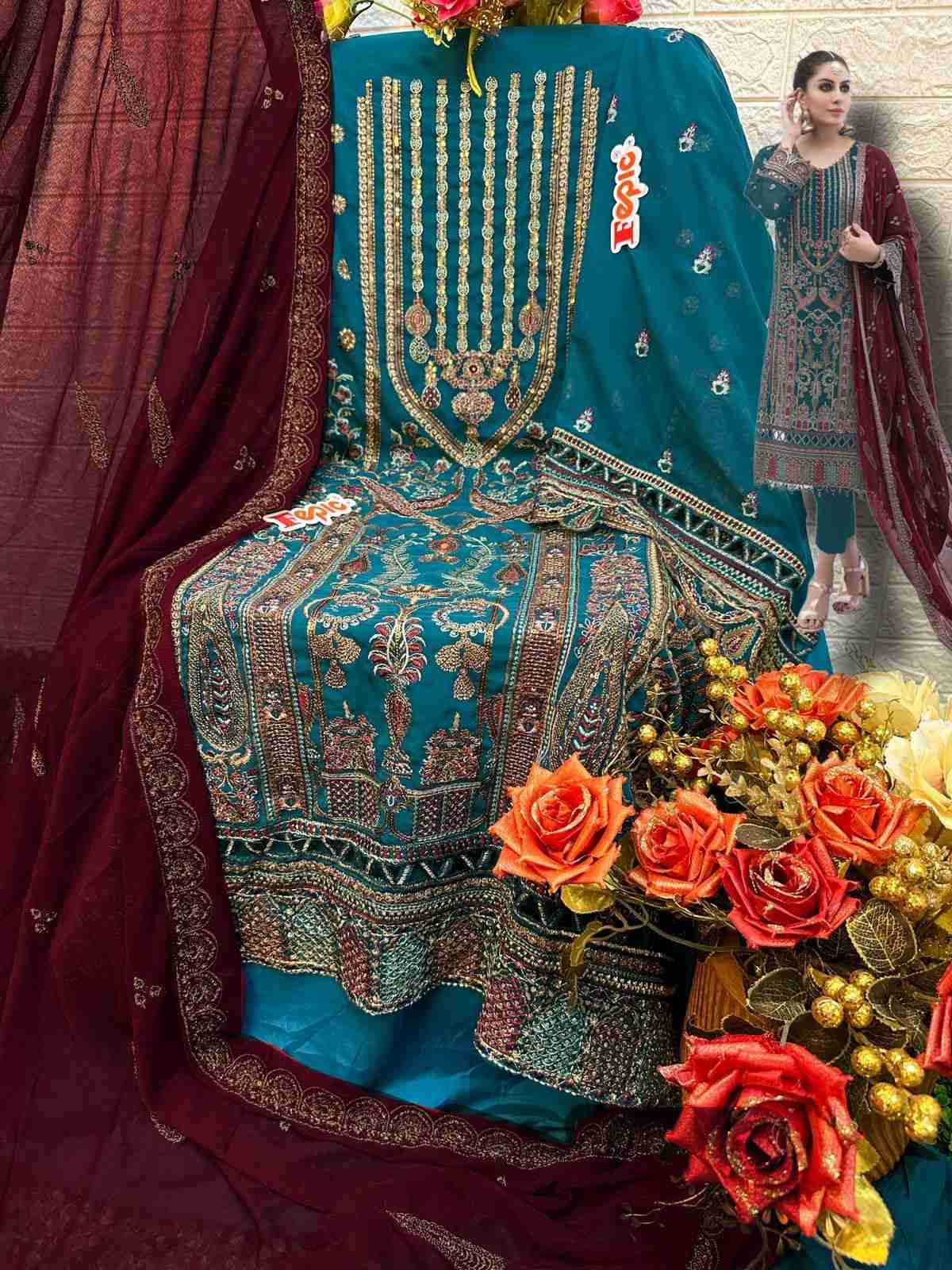 Fepic C 1287 Colors Vol 2 Pakistani Ladies Suit view 6