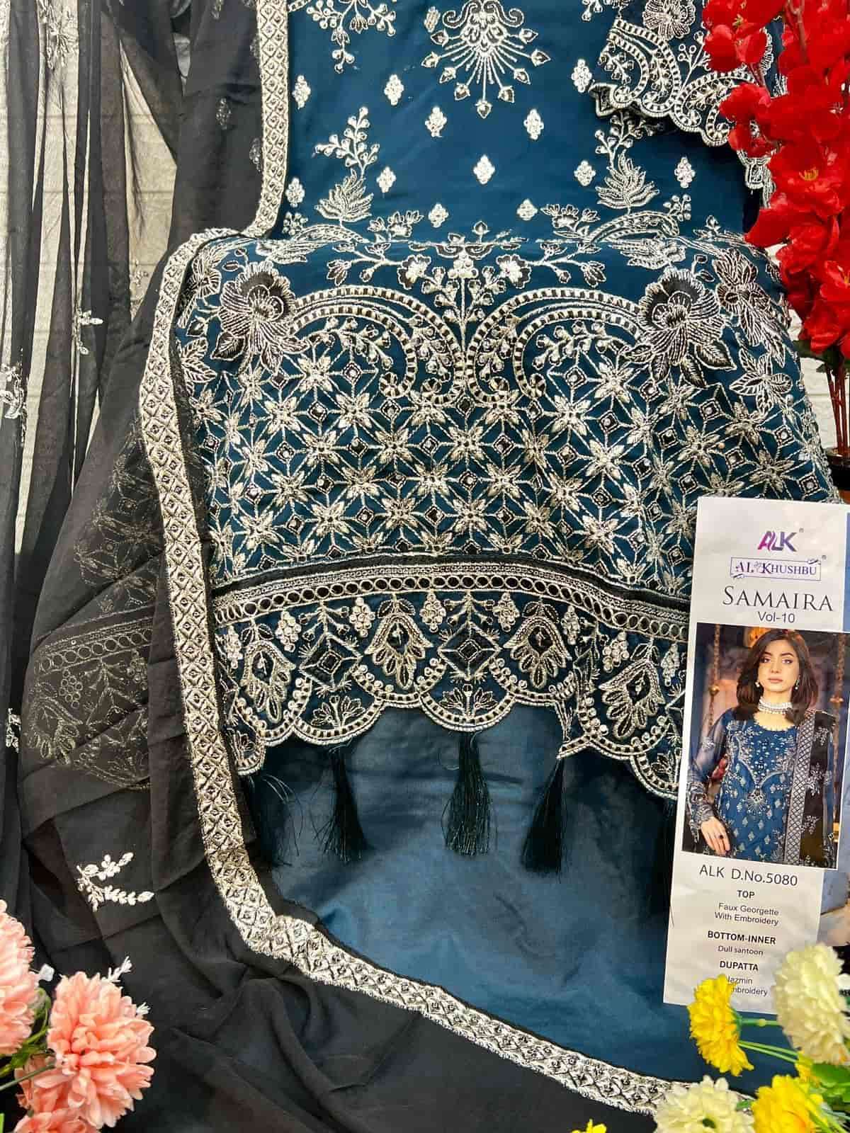 Al Khushbu Designer Pakistani Salwar Suit view 4