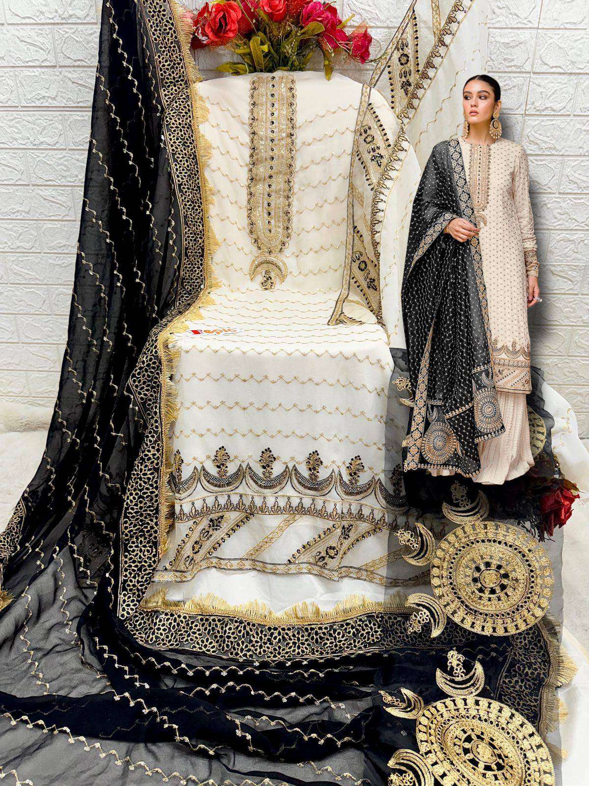 Fepic C 1895 Colors Pakistani Designer Georgette Suit view 7