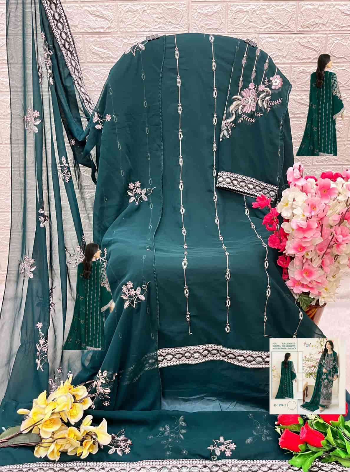 Shree Fabs K 1879 Colors Pakistani Heavy Designer Style Salwar Suit Wholesalers view 13