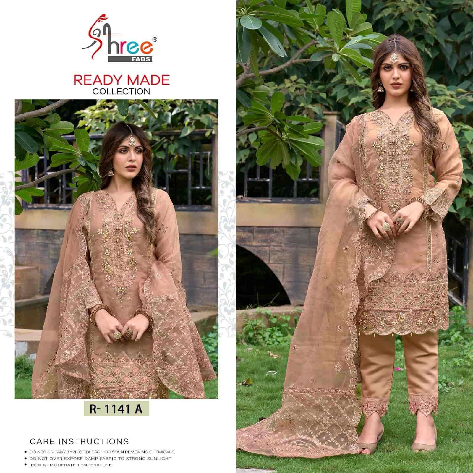 Shree Fabs R 1141 Colors Pakistani Heavy Designer Style Readymade Suit Exporter view 5