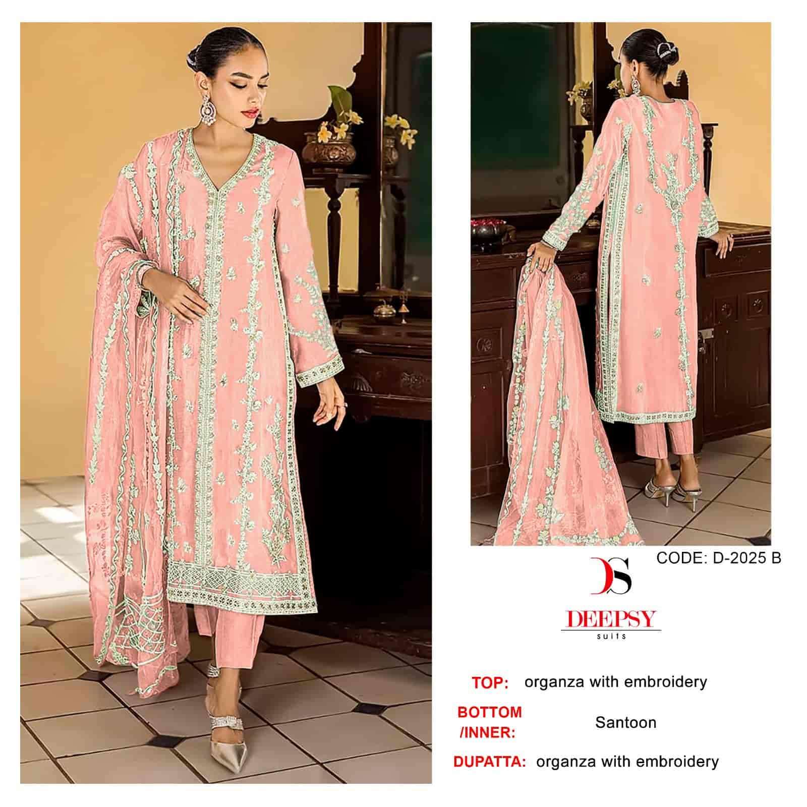 Deepsy D 2025 Colors Festive Wear Style Latest Pakistani Suit Wholesalers view 2