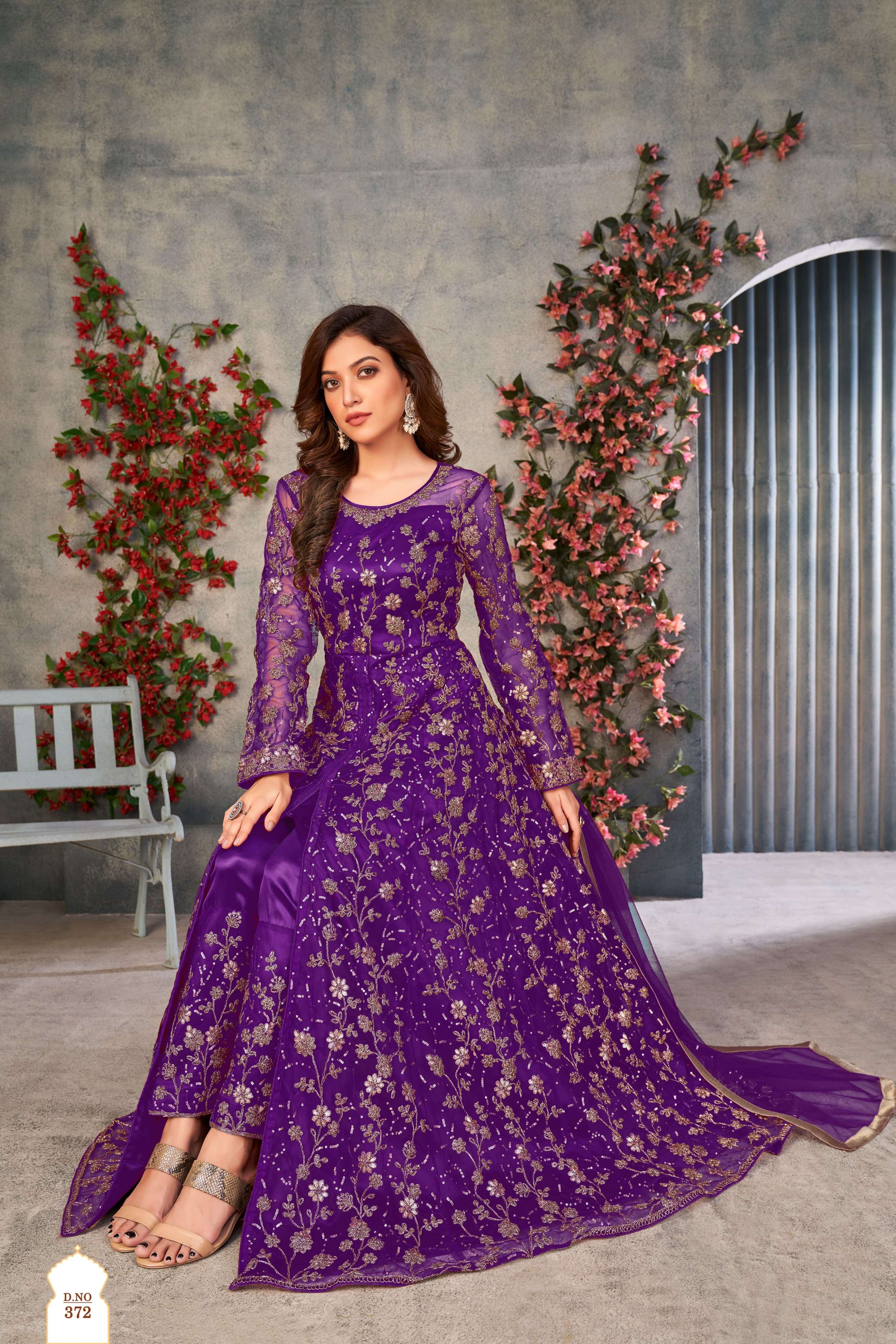 Anjubaa Vol 37 Designer Party Wear Gown view 3