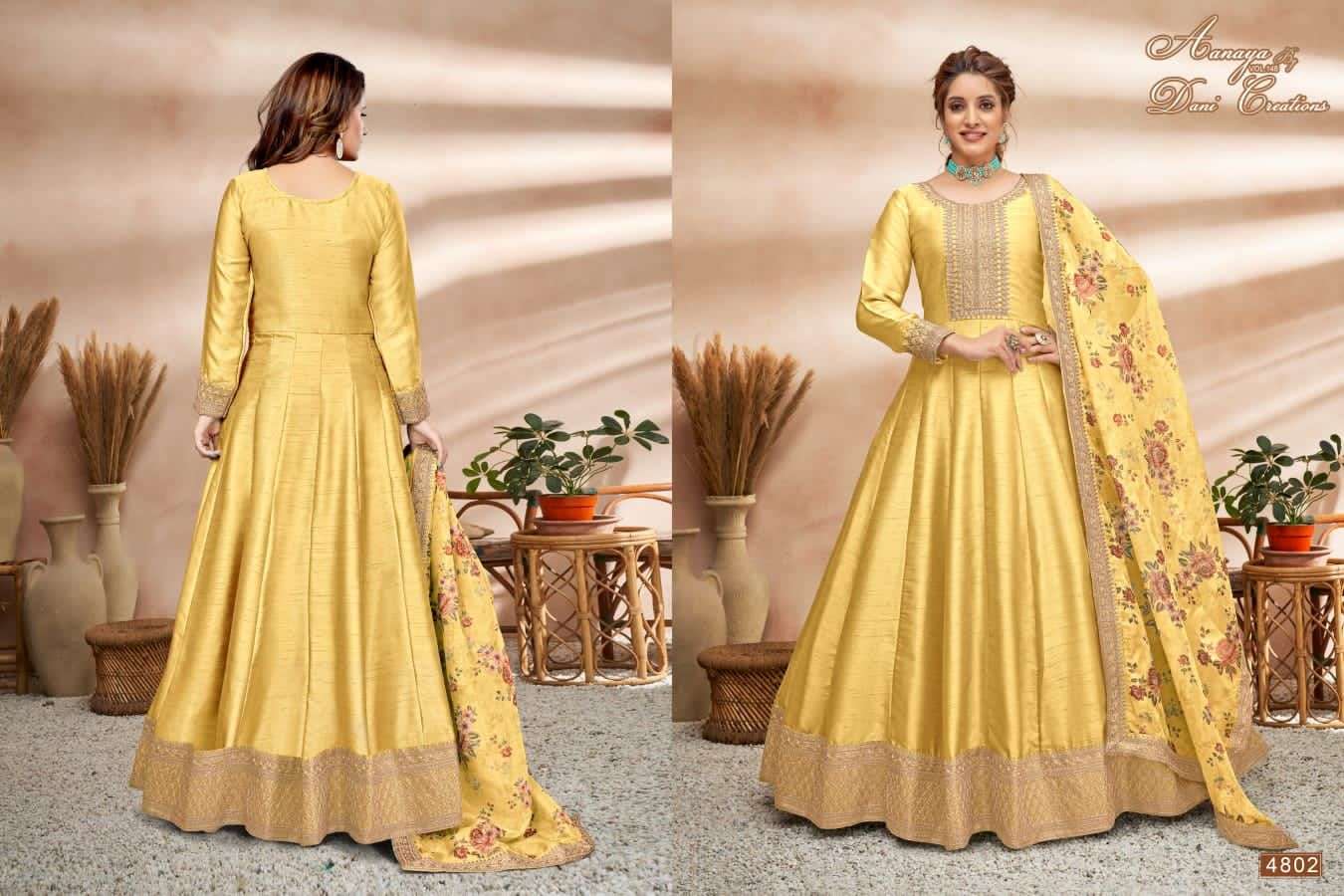 Aanaya Vol 148 Designer Party Wear Anarkali Gown view 6
