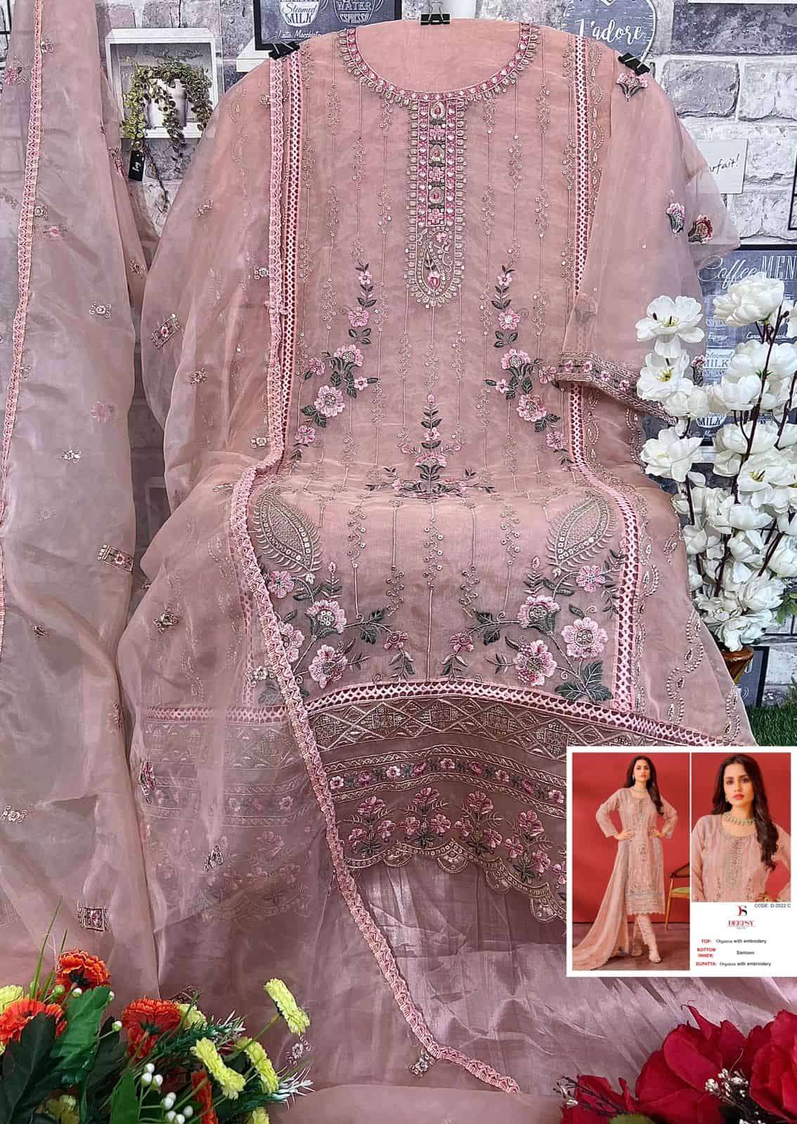 Deepsy D 2022 Colors Pakistani Style Festive Wear Designer Suit Wholesalers view 7