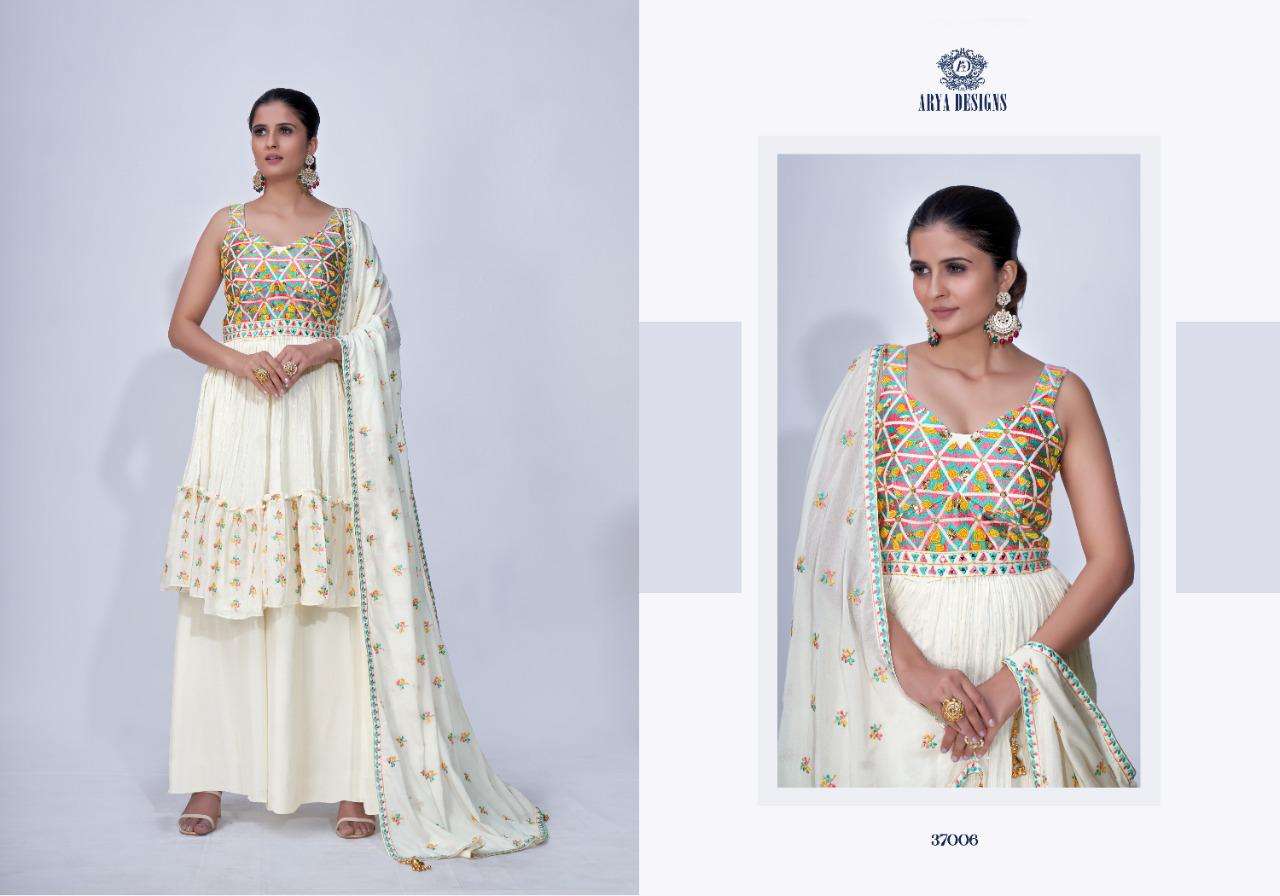Arya Designs Blush Vol 2 Party Wear Gharara Sharara Suit view 15