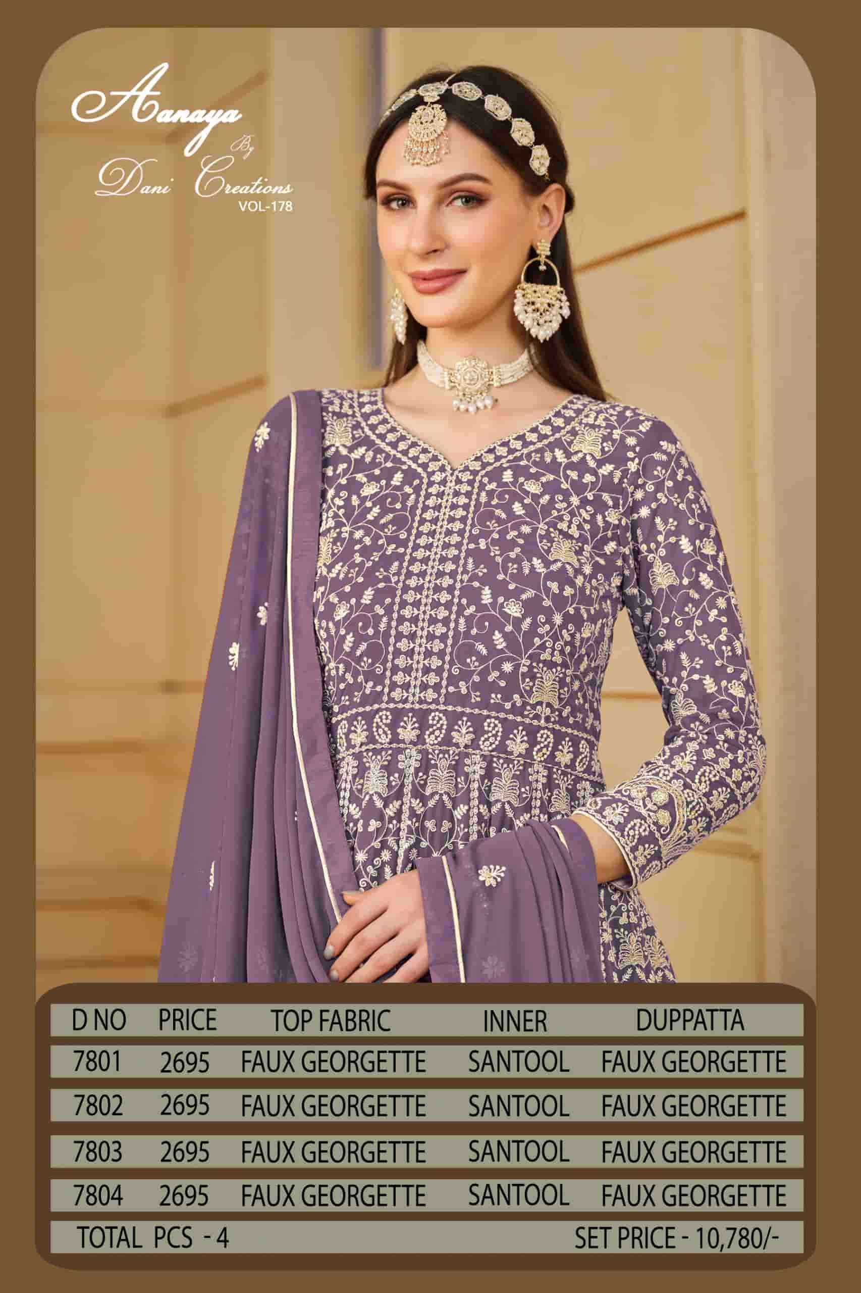 Aanaya Vol 178 latest Heavy Designer New Collection Dress Online view 9
