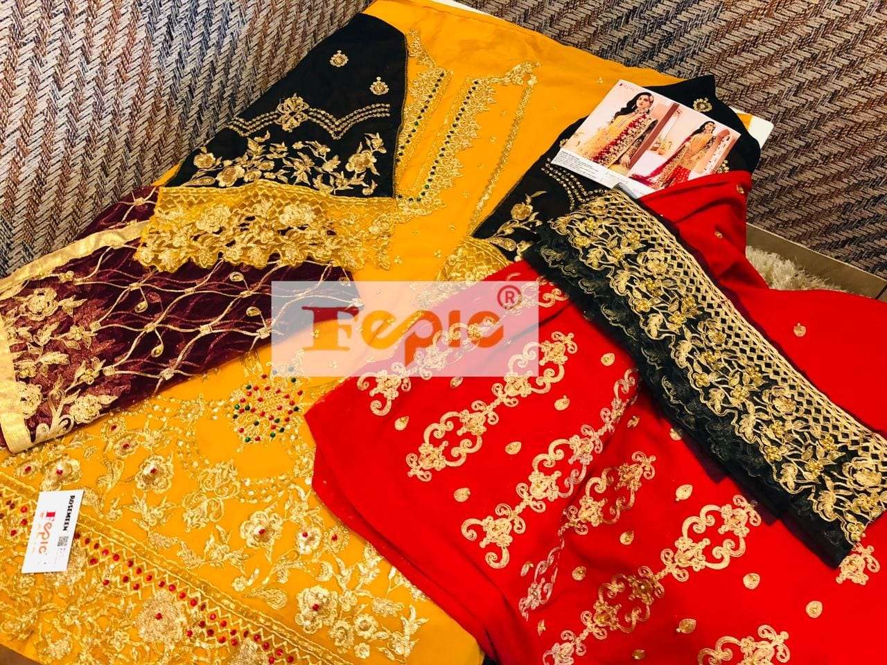 Fepic C 1082 A Palazzo Style Pakistani Suit view 3