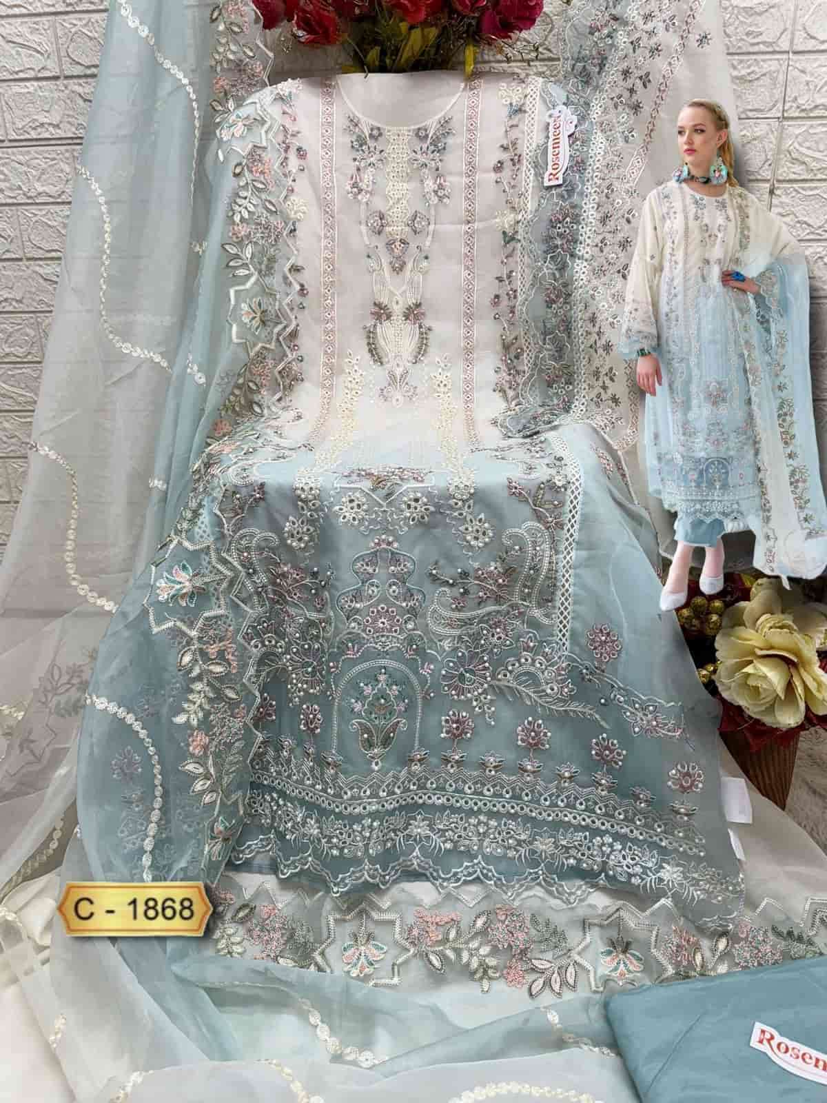 Fepic C 1868 Colors Latest Designer Pakistani Embroidered Salwar Kameez Collection view 7