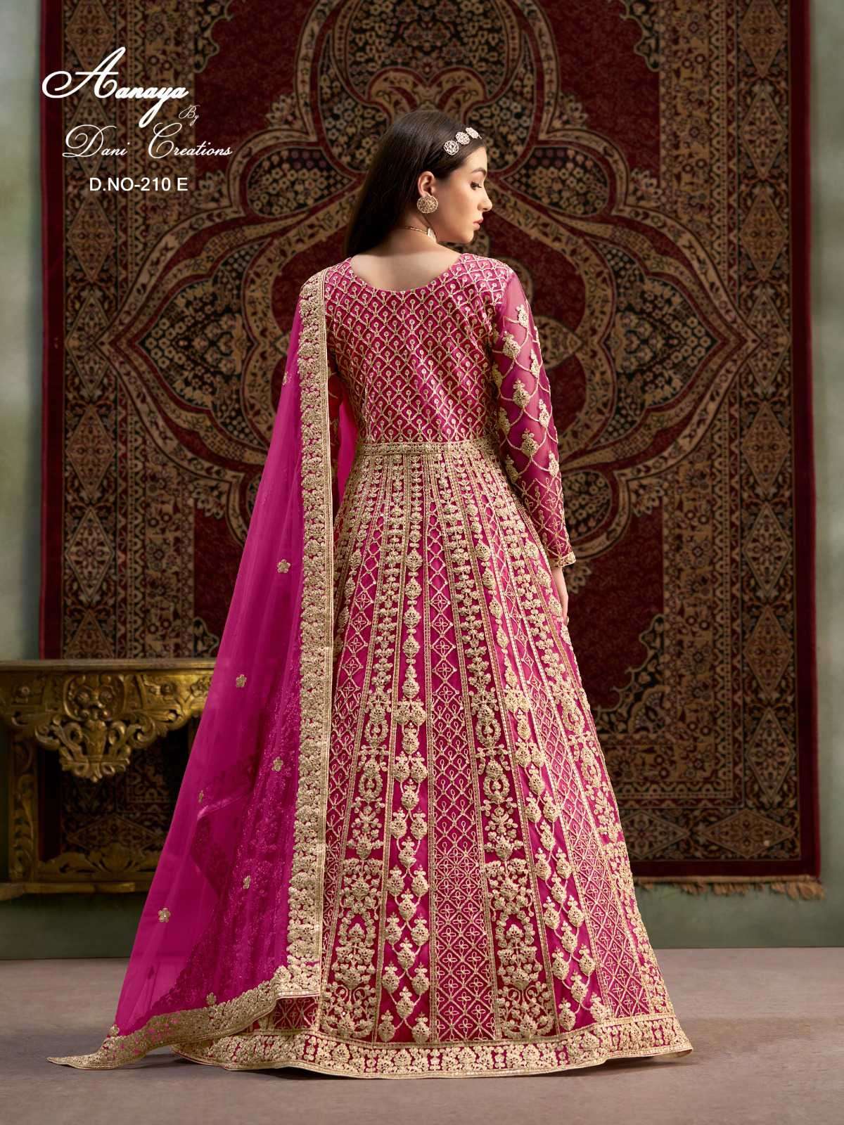 Aanaya Vol 210 Heavy Designer Bridal Wear Dress view 5