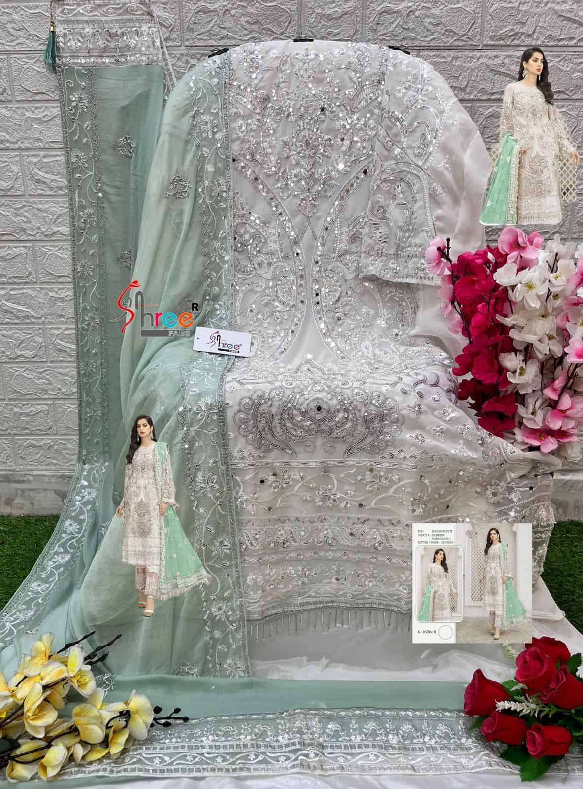 Shree Fabs K 1636 Colors Festive Wear Style Designer Pakistani Salwar Suit Wholesalers view 2