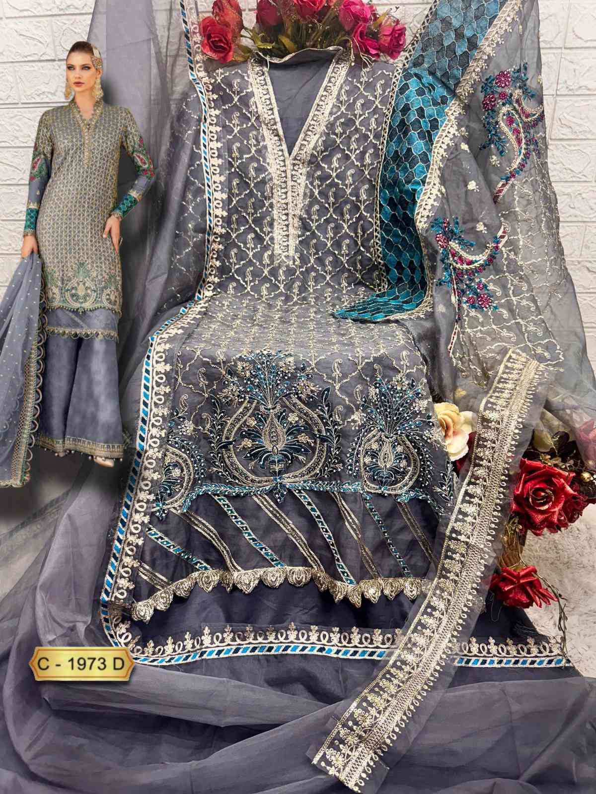 Fepic C 1973 Colors Pakistani Salwar Suit Collection At Price view 5