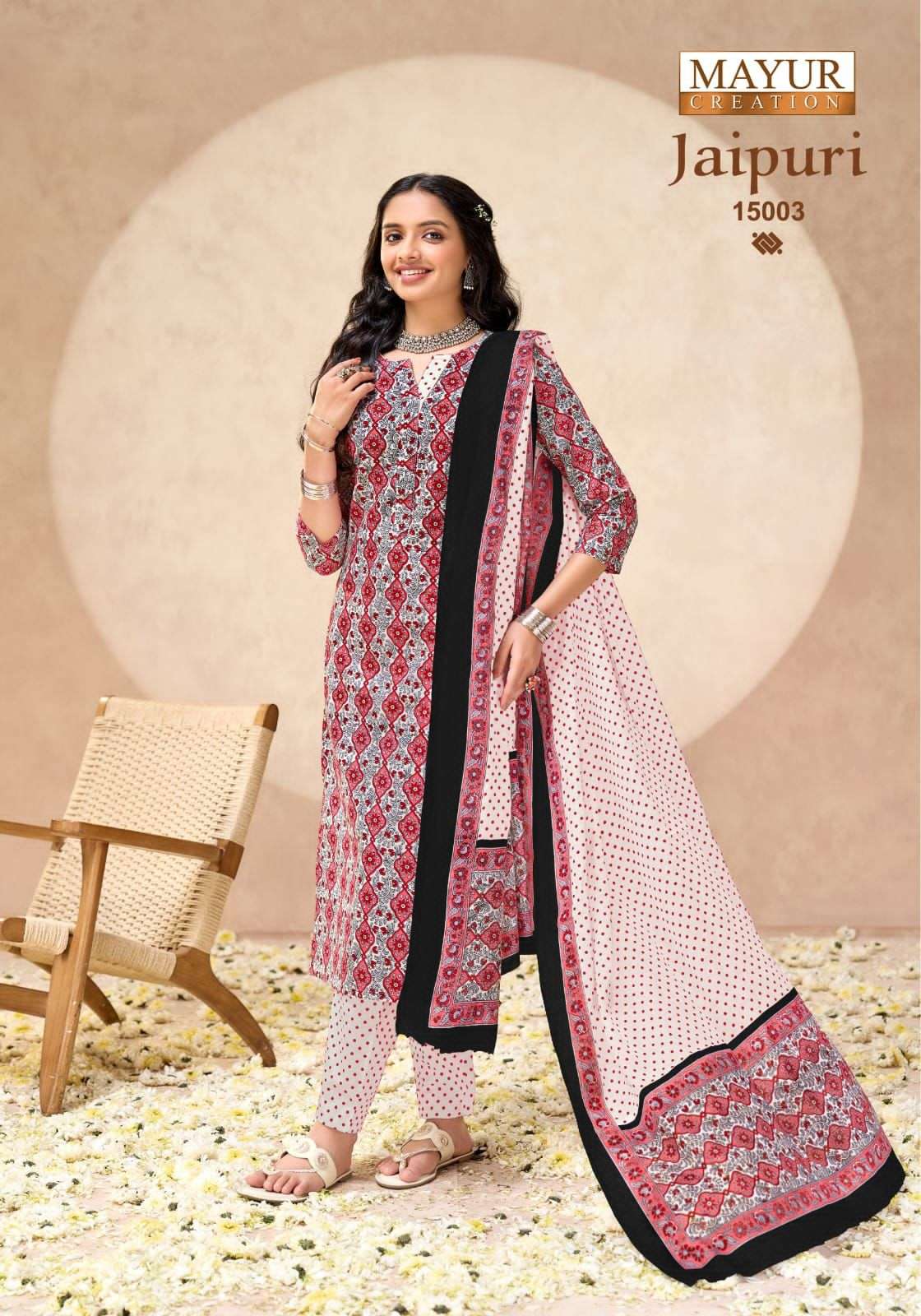 Mayur Jaipuri Vol 15 Premium Wear Cotton Dress Material view 11