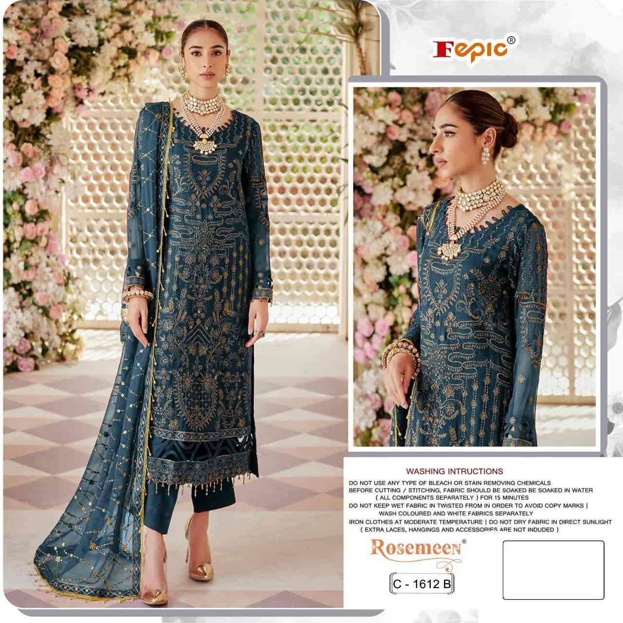 Fepic Rosemeen Heavy Embroidered Pakistani Suit view 2