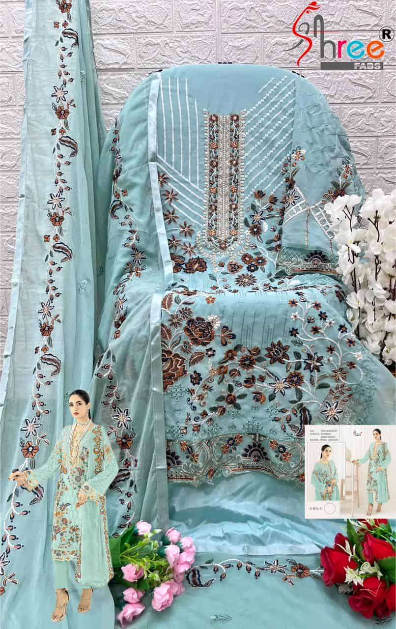Shree Fabs S 874 Colors Pakistani Festive Wear Style Designer Salwar Suit Exporters view 8