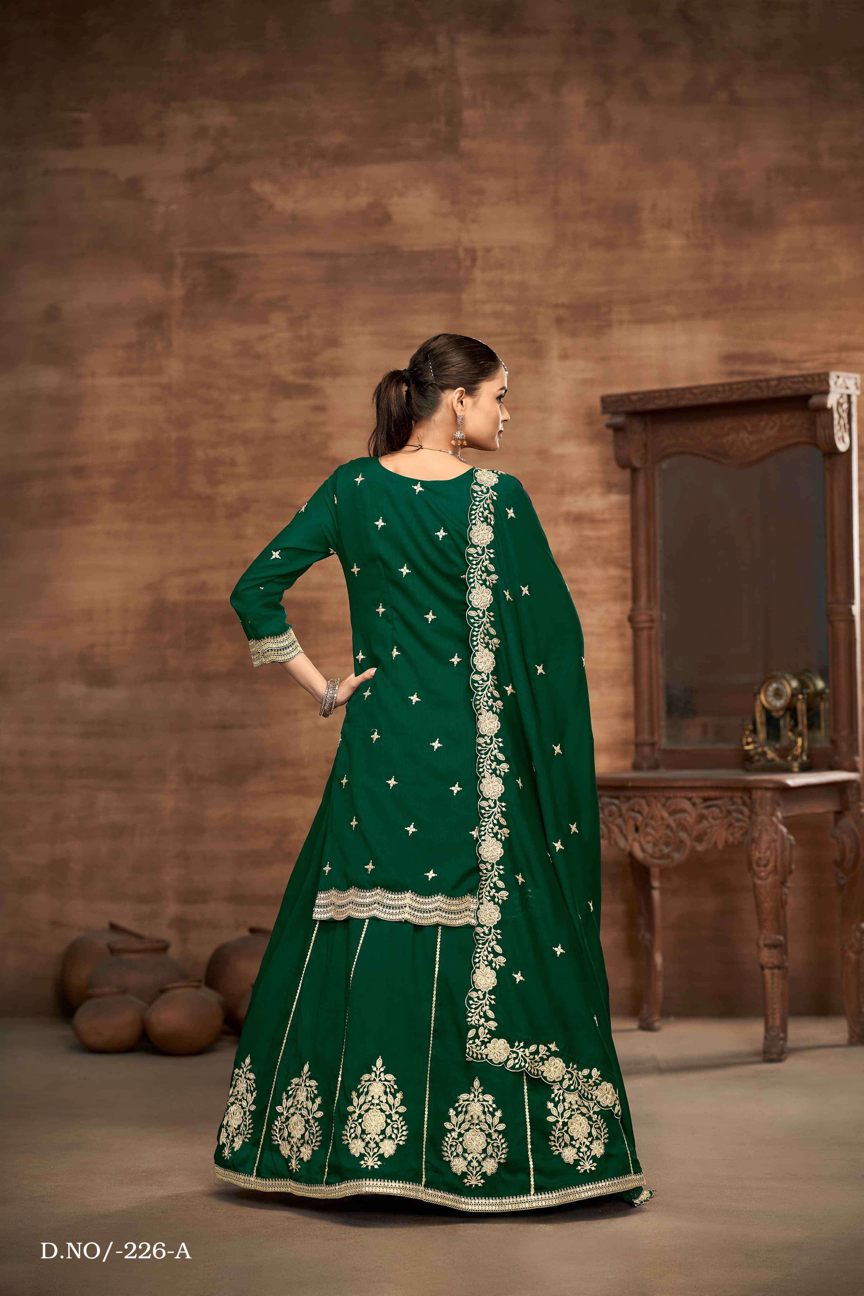 Aanaya Vol 226 Colors Lehenga Style Heavy Salwar Kameez view 12