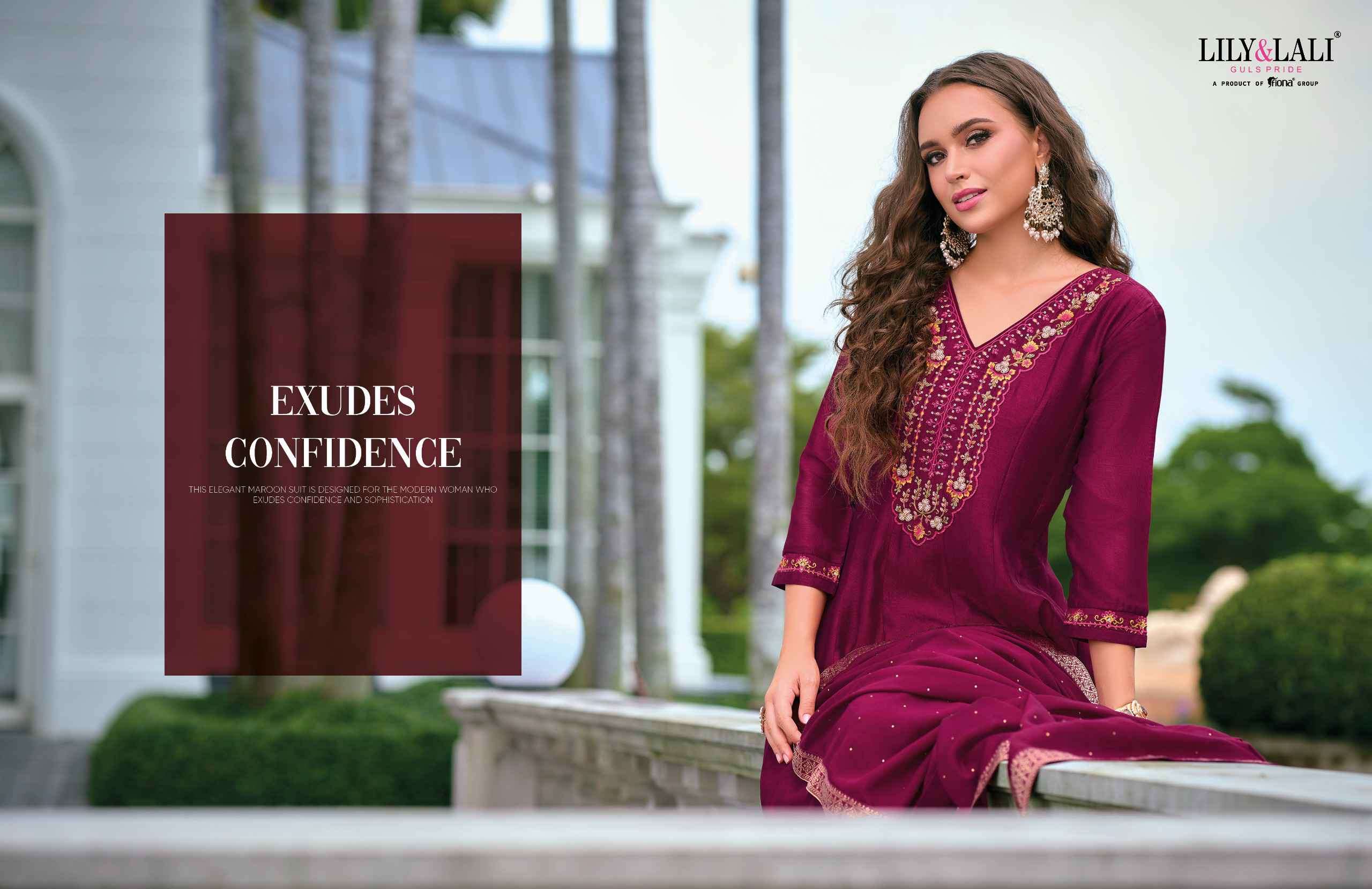 Lily And Lali Bibbojaan Vol 2 Premium Designs Anarkali Style 3 Piece view 11