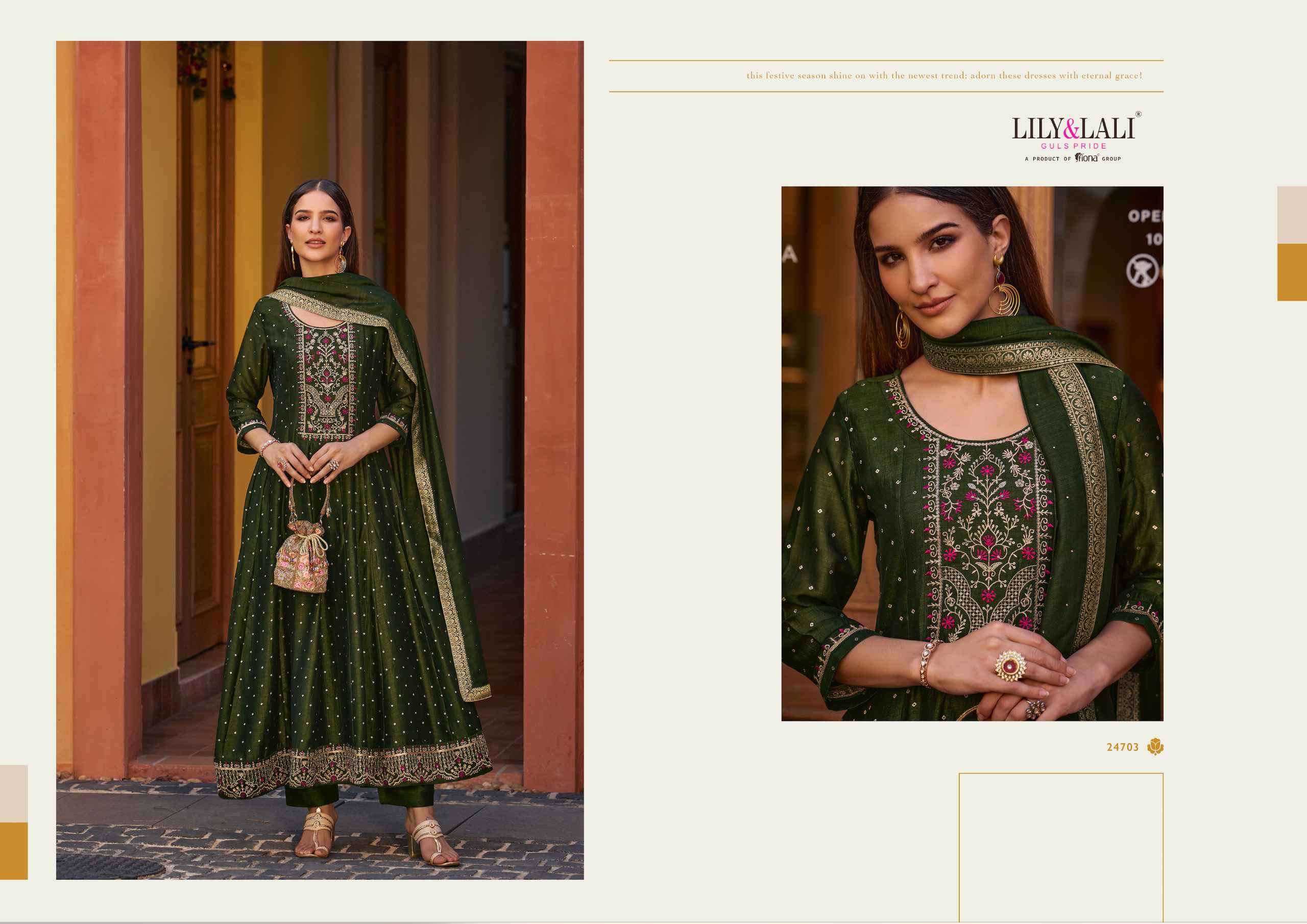 Lily And Lali Anarkali Premium Designs Anarkali Dress view 8