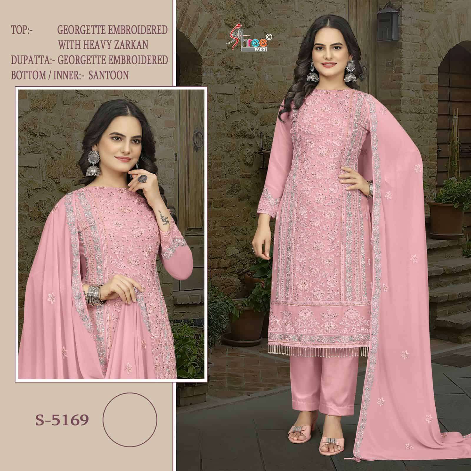 Shree Fabs S 5169 A Festive Wear Style Designer Suit Exporter
