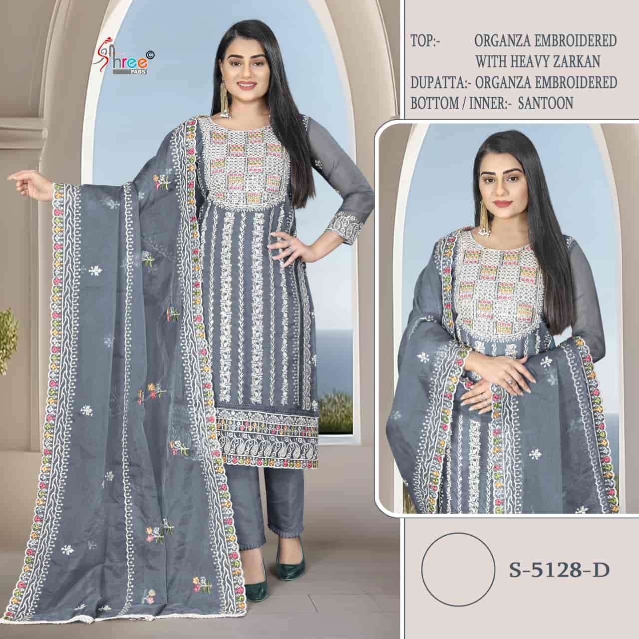 Shree Fabs S 5128 Colors Pakistani Festive Wear Organza Salwar Suit Wholesalers view 4
