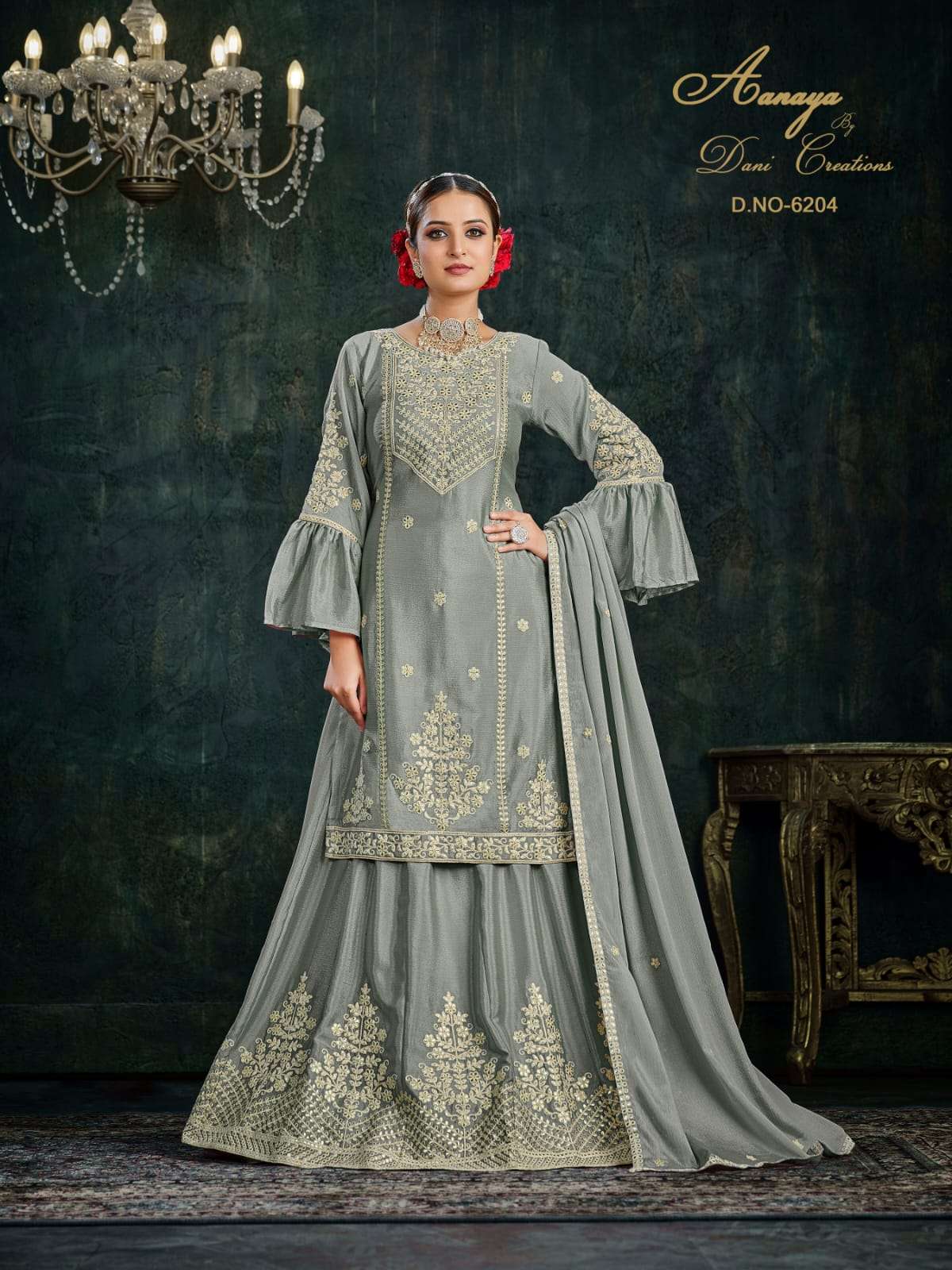 Aanaya Vol 162 Designer Partywear Lehenga Style Dress view 7