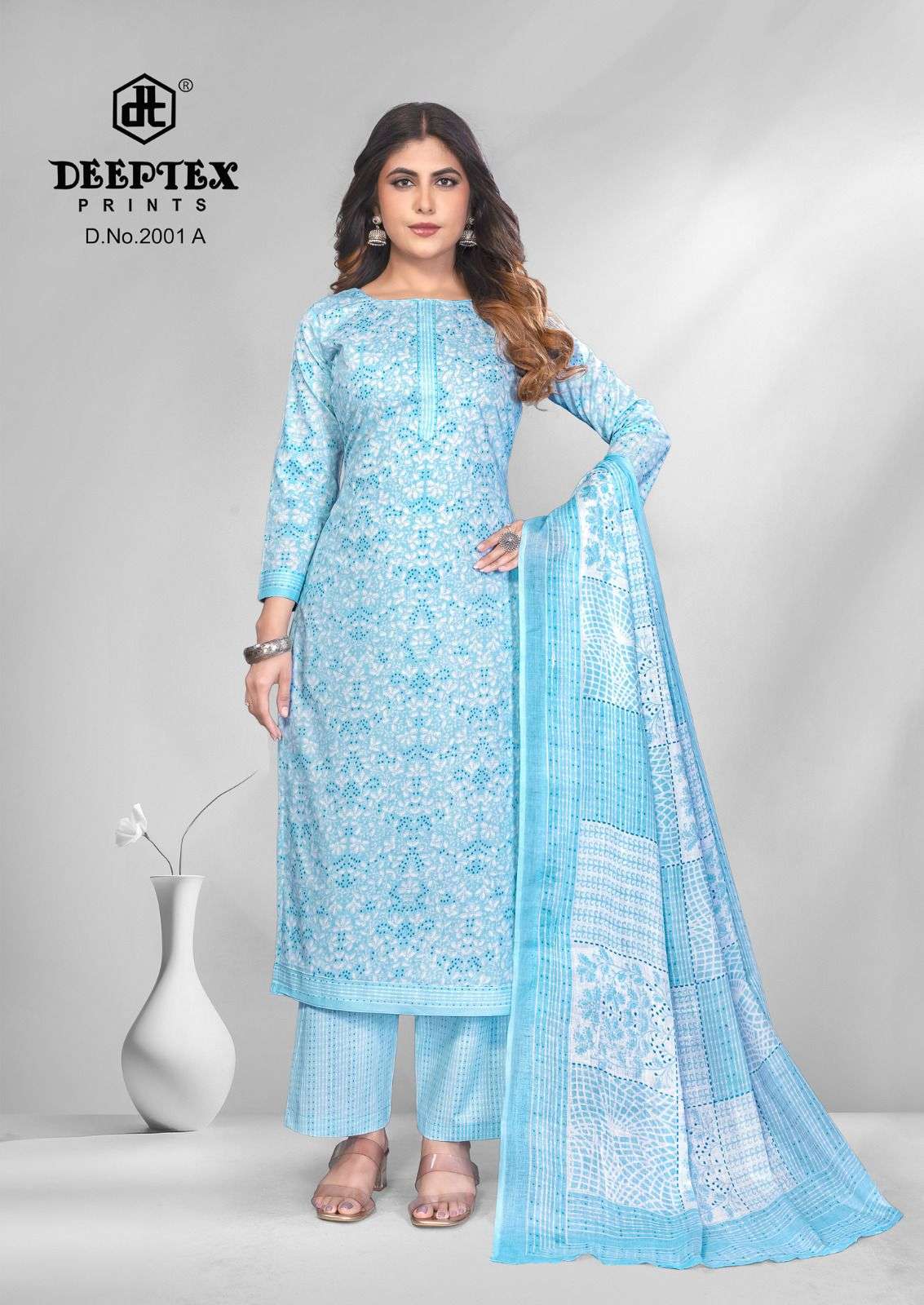 Deeptex 4 Colour Vol 2 Premium Wear Cotton Dress view 12