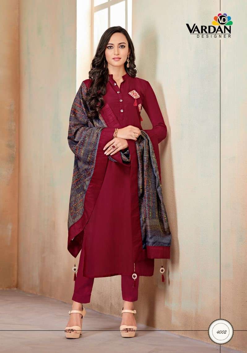 Vardan kanishka Exclusive Straight Kurti Collection With Dupatta Catalog view 5